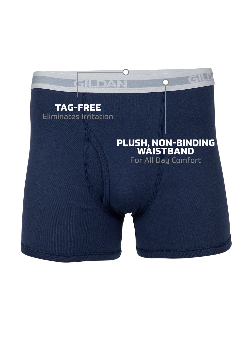 Gildan Adult Men's Short Leg Boxer Briefs, 5-Pack, Sizes S-2XL, 3" Inseam