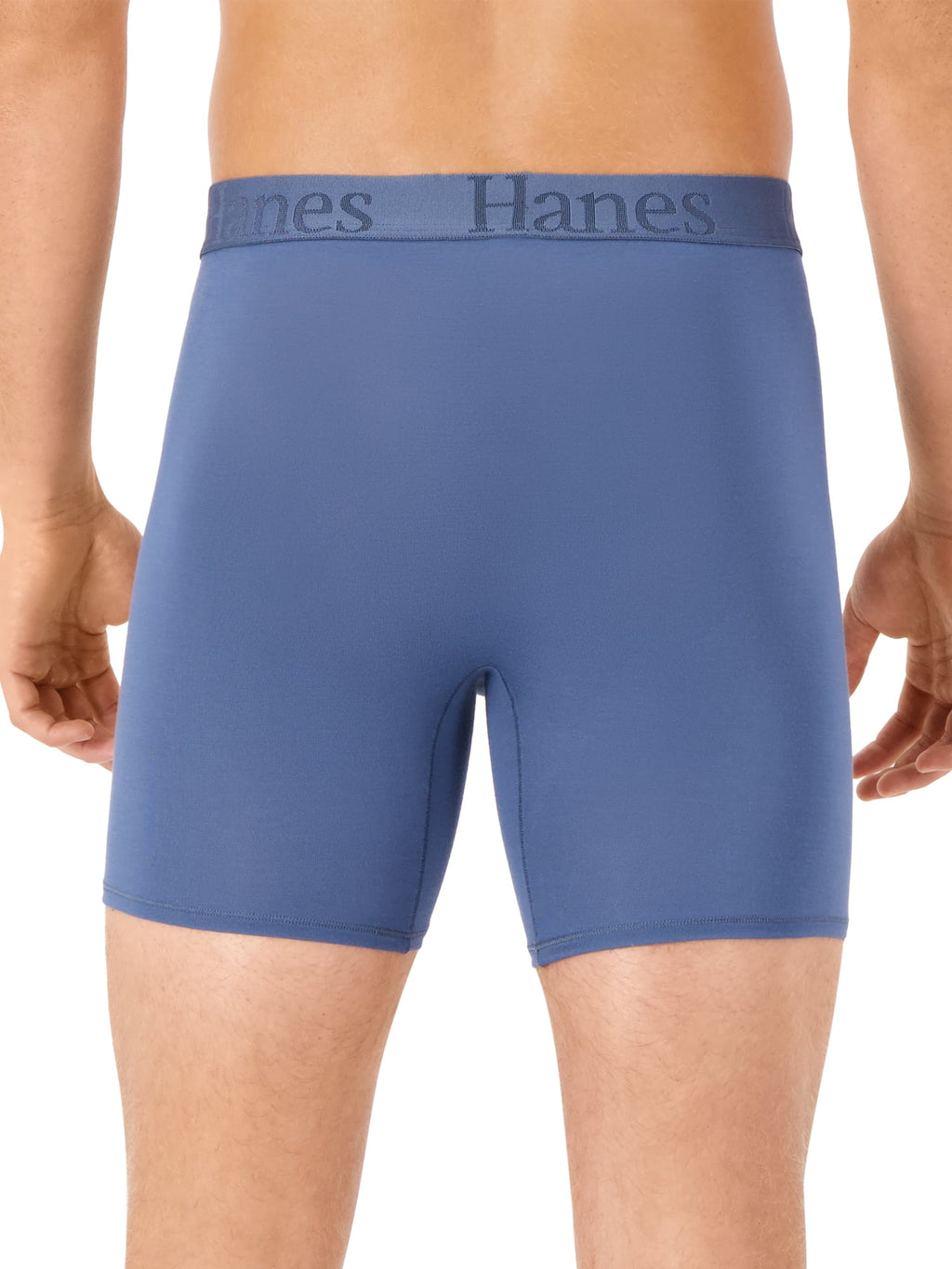 Hanes Originals Men's SuperSoft Boxer Brief Underwear Pack, Black/Grey/Print, 3-Pack