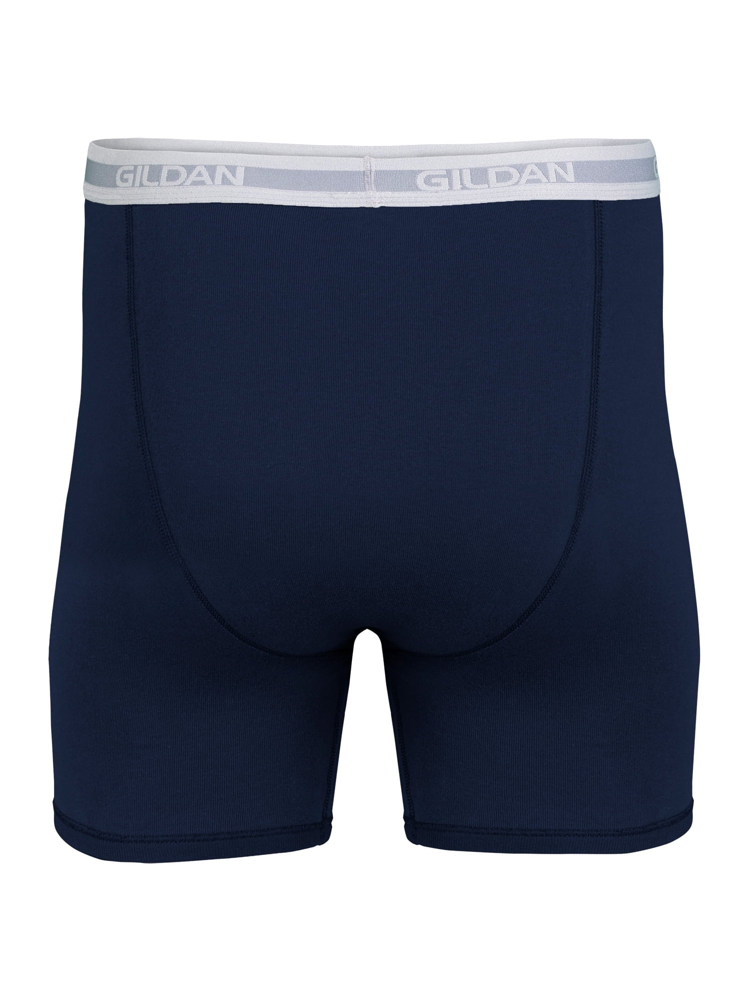 Gildan Men's Underwear Boxer Briefs, Multipack, Black (5-pack, Classic Length), Large