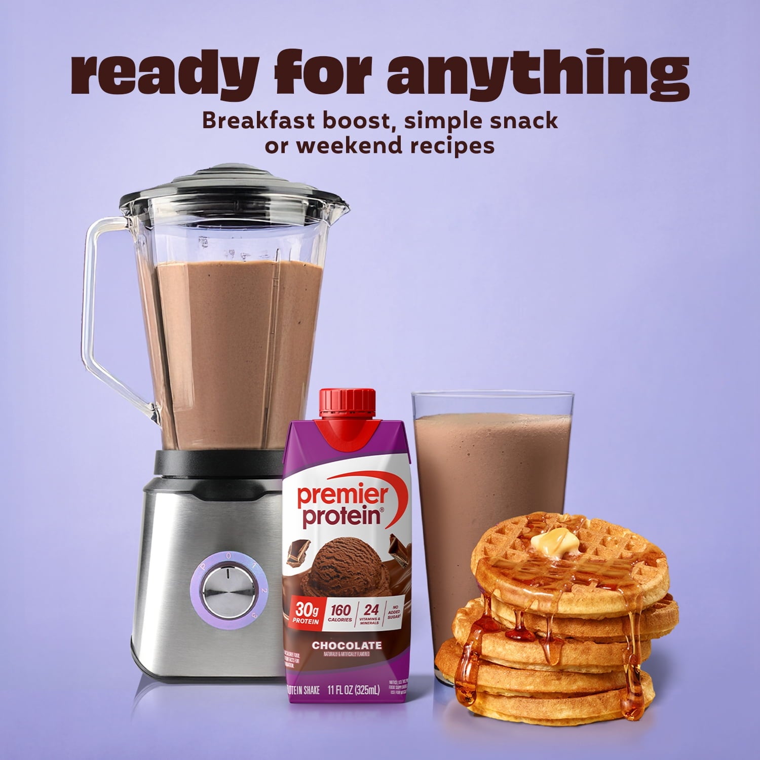 Premier Protein Shake, Chocolate, 30g Protein, 11 Fl Oz, 4 Ct