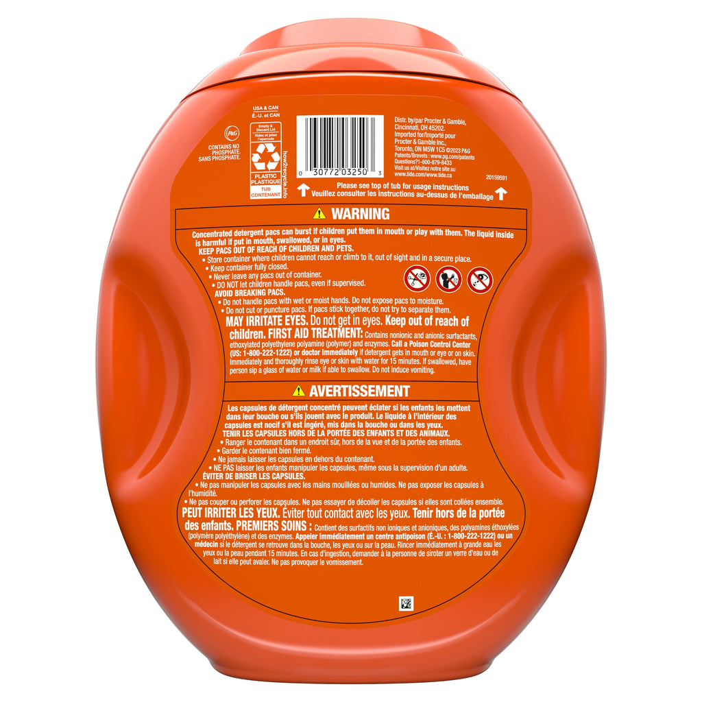 Tide PODS Liquid Laundry Detergent Packs, Spring Meadow Scent, 112 Count