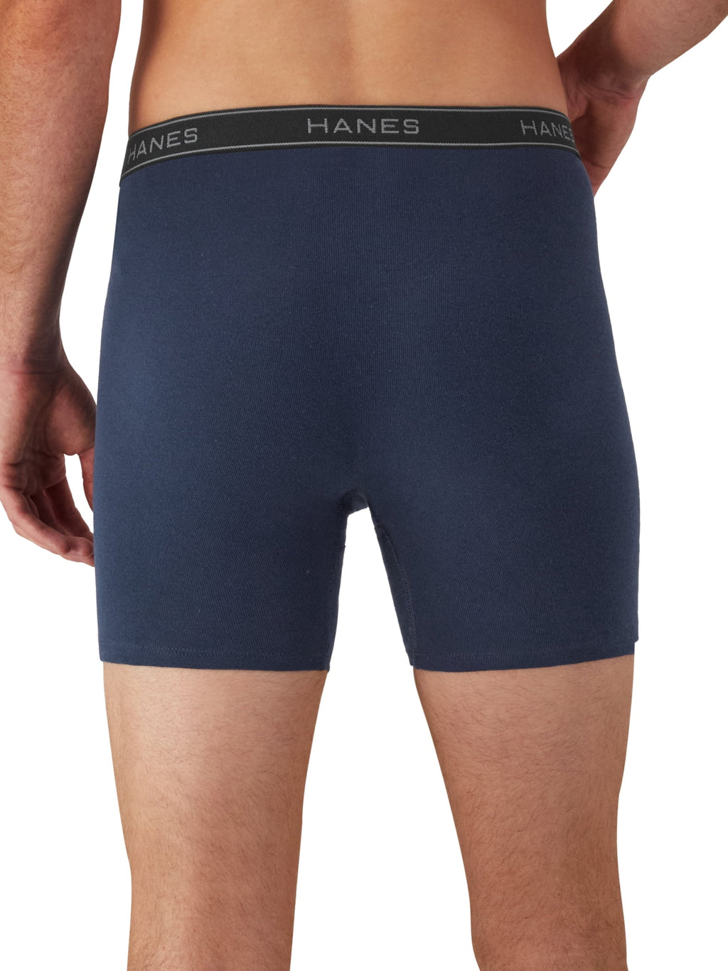 Underwear Boxer Briefs Pack, Cool & Breathable Cotton Underwear for Men, No-Ride-Up, Moisture Wicking, 6 Pack