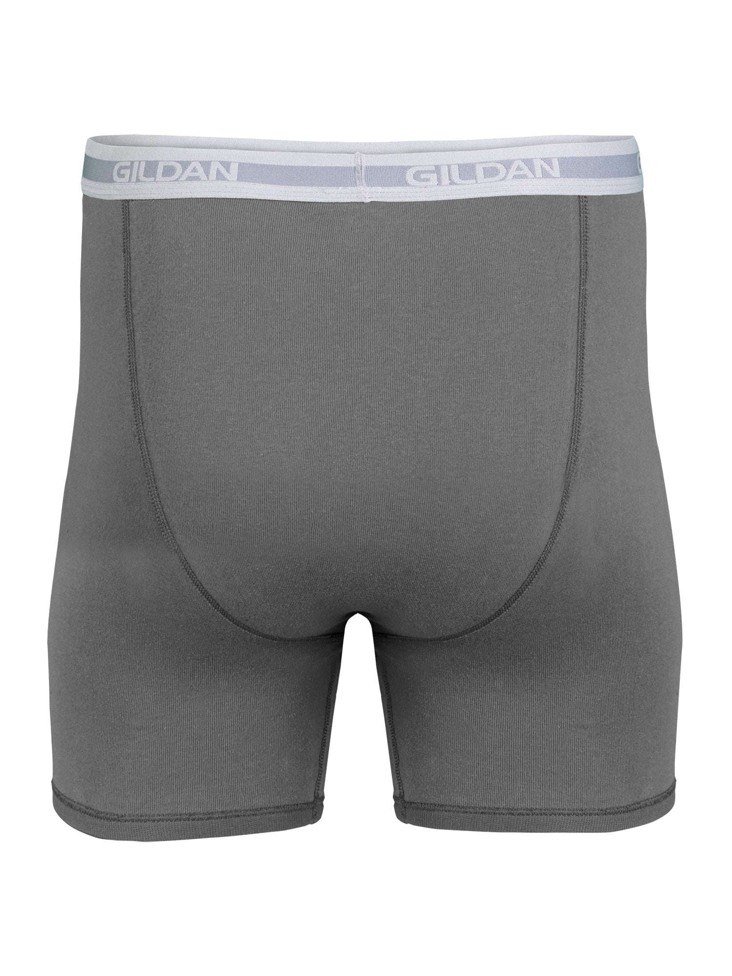 Gildan Men's Underwear Boxer Briefs, Multipack, Black (5-pack, Classic Length), Large