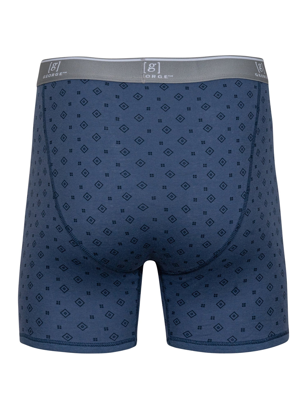 George Men's Regular Leg Boxer Briefs, 6-Pack