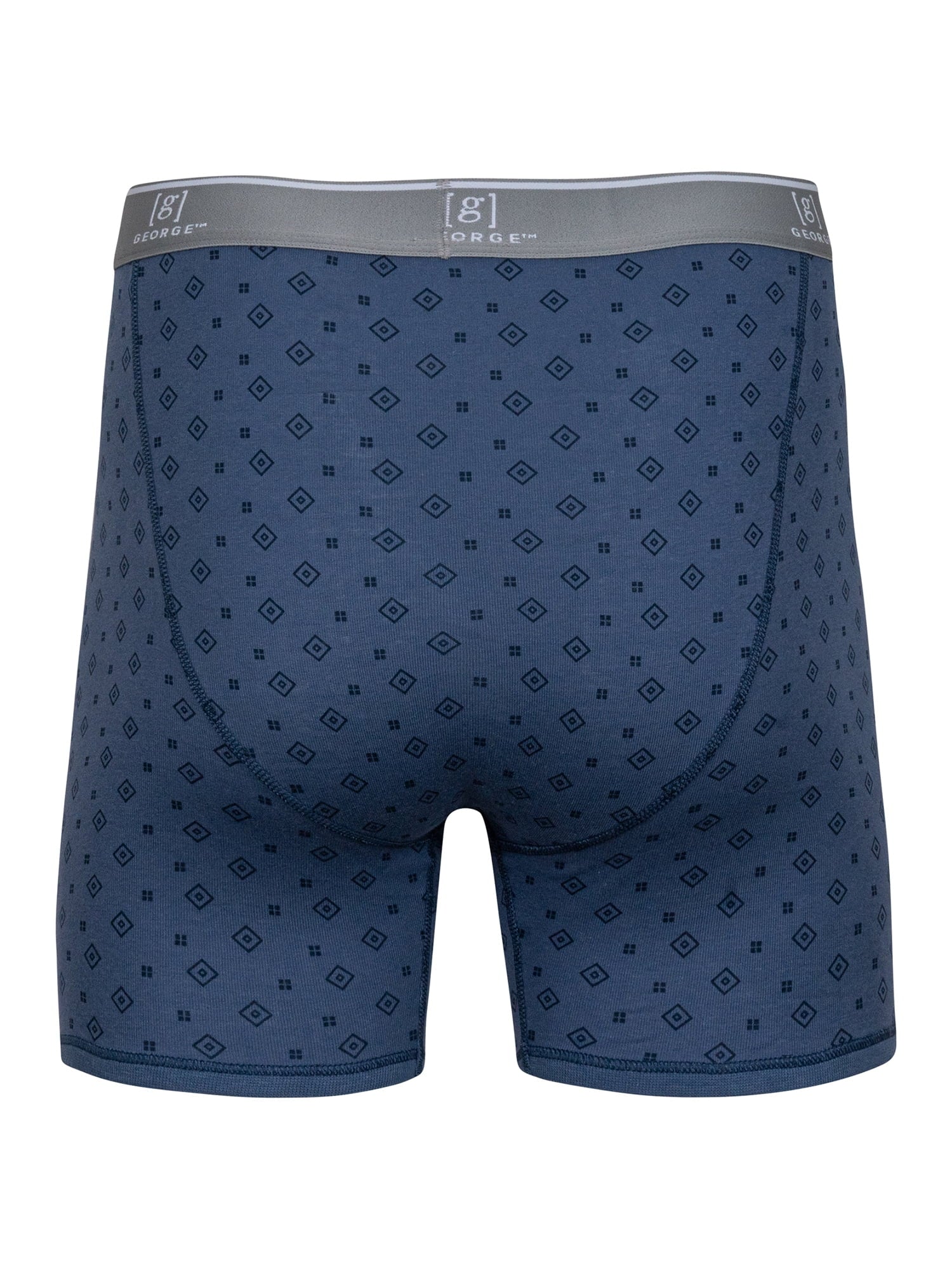 George Men's Regular Leg Boxer Briefs, 6-Pack