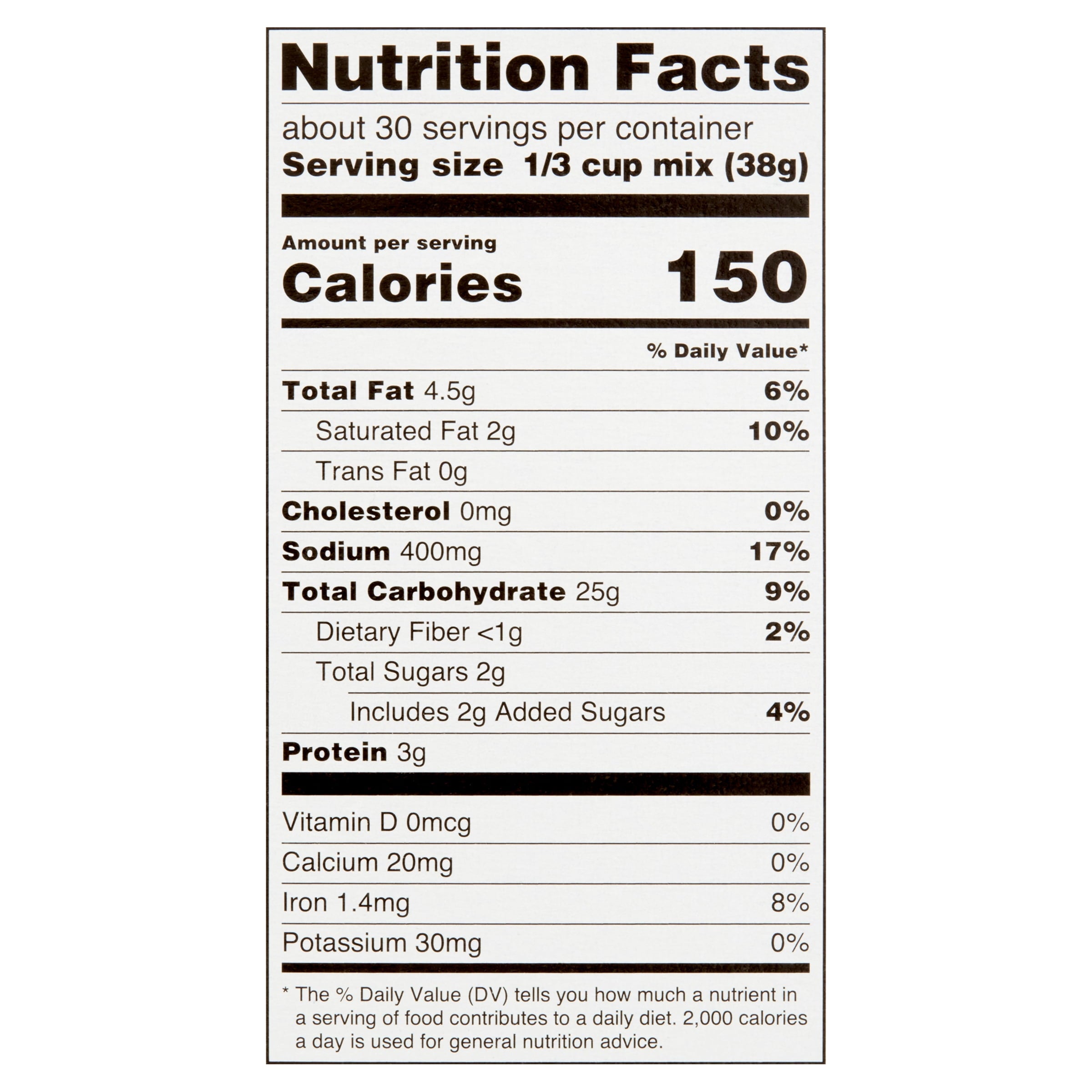 Great Value All Purpose Baking Mix, 40 oz