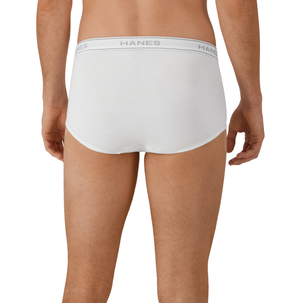 Underwear Set of Cotton Briefs, White, 10-Pack, Men's Underwear
