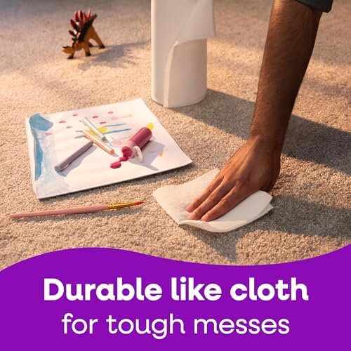 Viva Signature Cloth Paper Towels, Choose-A-Sheet Size, 3 Double Rolls, 86 Sheets per Roll (Packaging May Vary)