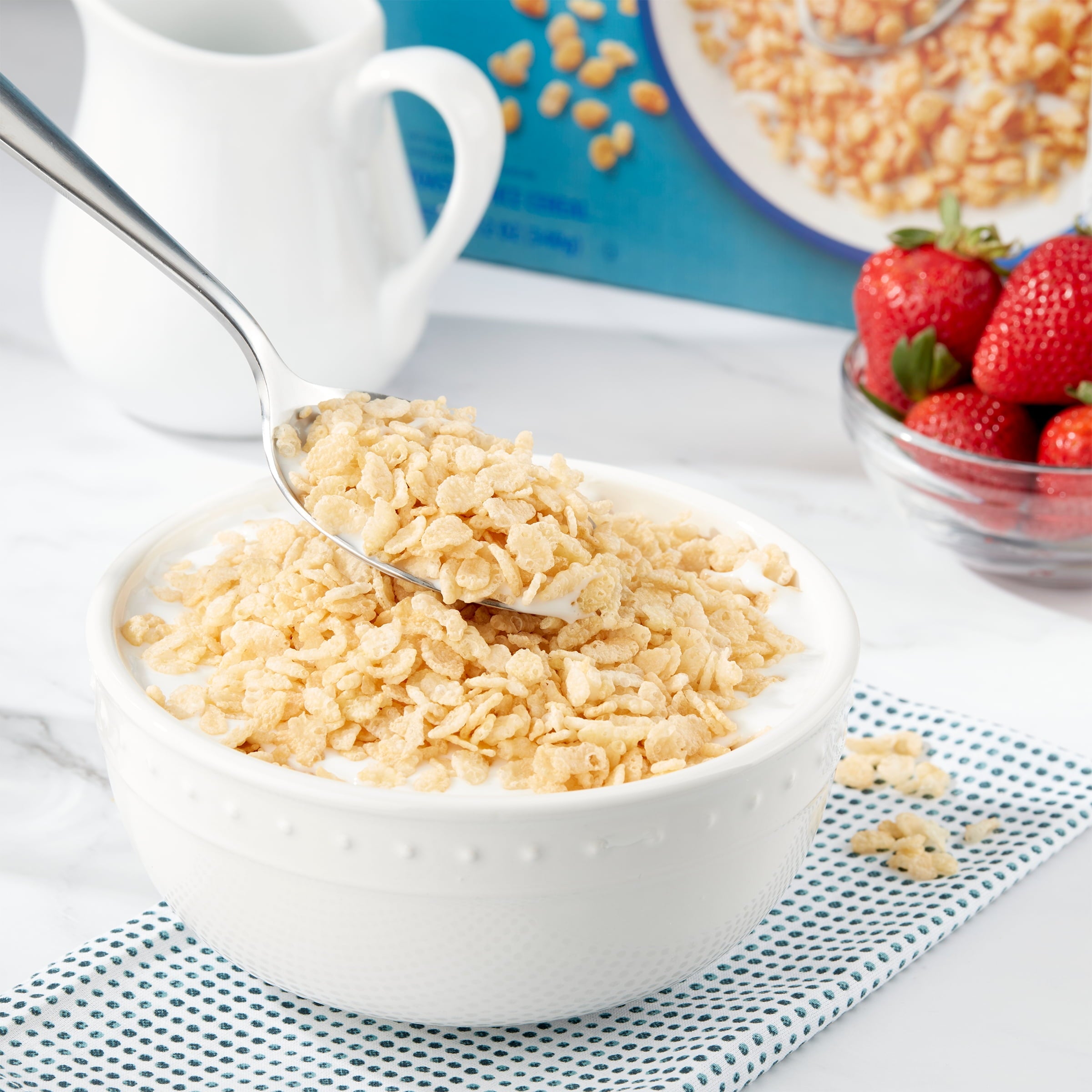 Great Value Toasted Rice Crisps Breakfast Cereal, 12 oz