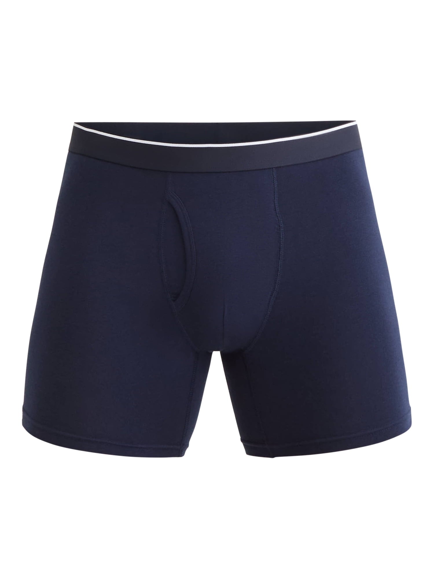 George Men's Cotton Blend Stretch Boxer Briefs, 6-Pack, Sizes S-2XL