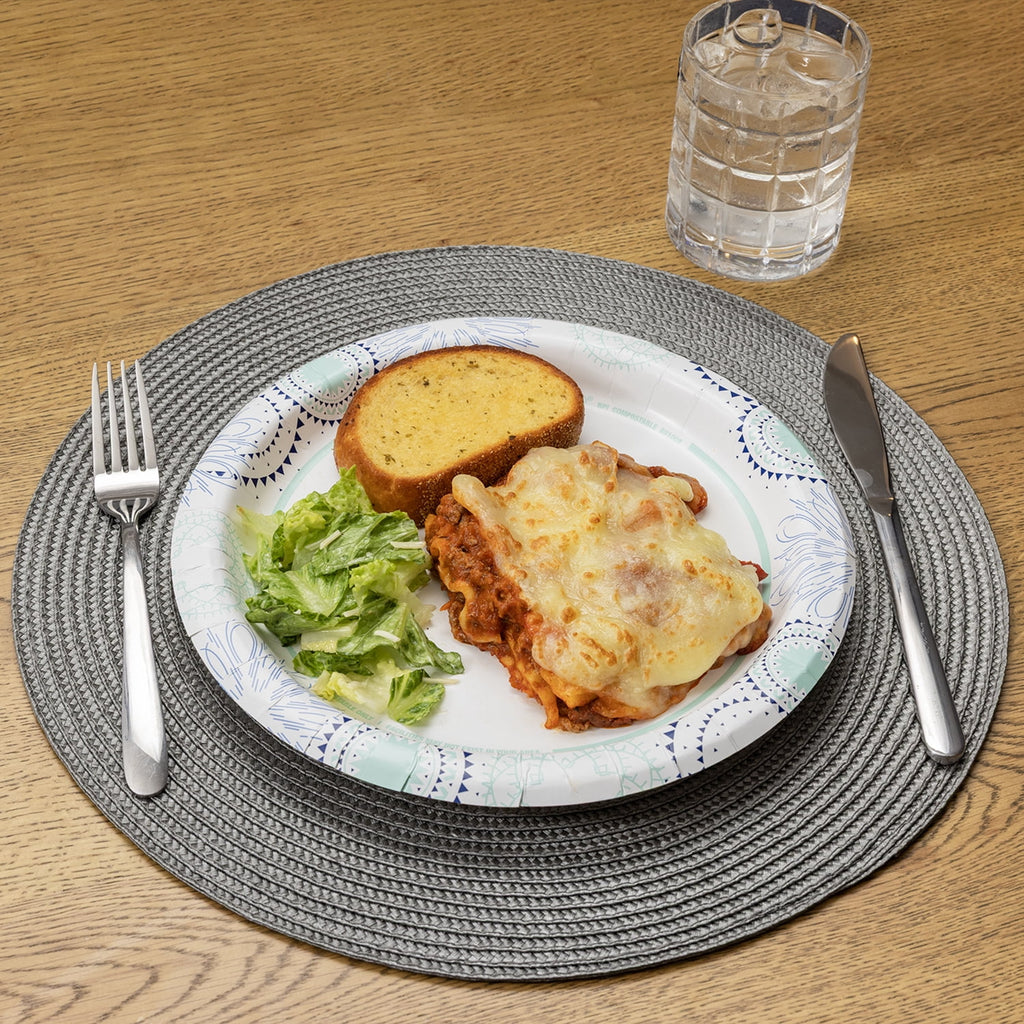 Great Value Disposable Paper Plates, 10 in, 100 Count