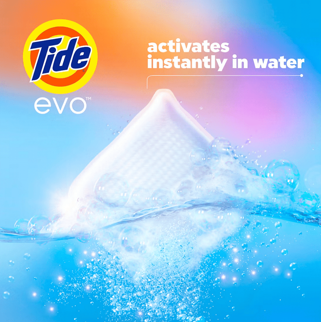 Tide Evo Laundry Detergent Tiles - Original Scent, 66 ct.