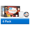 (6 pack) Great Value Extra Caff Medium-Dark Roast Coffee Pods, 12 Ct