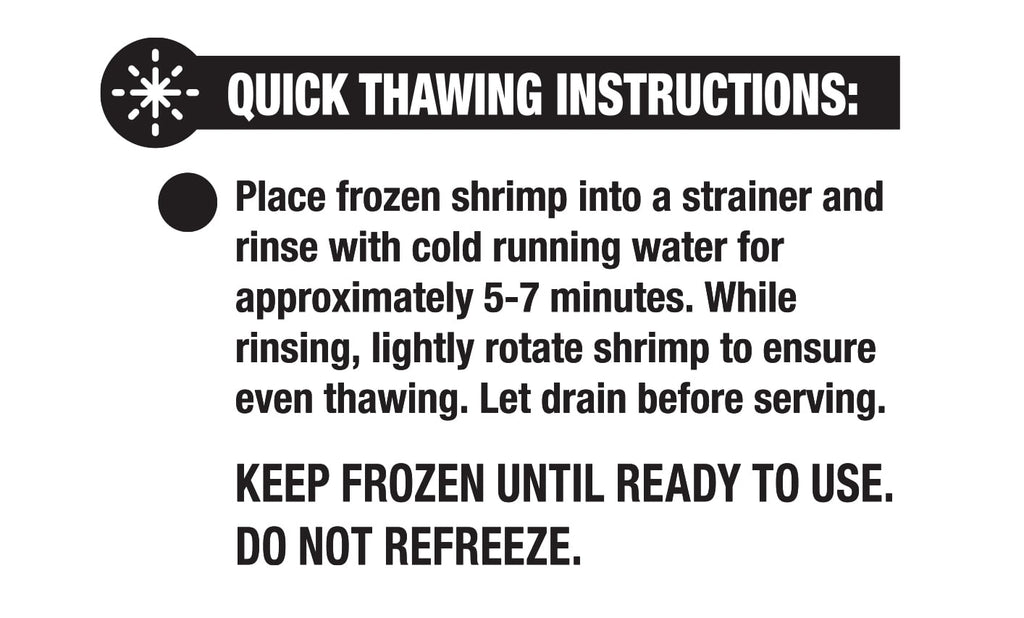 Great Value Frozen Cooked Medium Peeled & Deveined Tail-on Shrimp, 12 oz Bag (41-60 Count per lb)