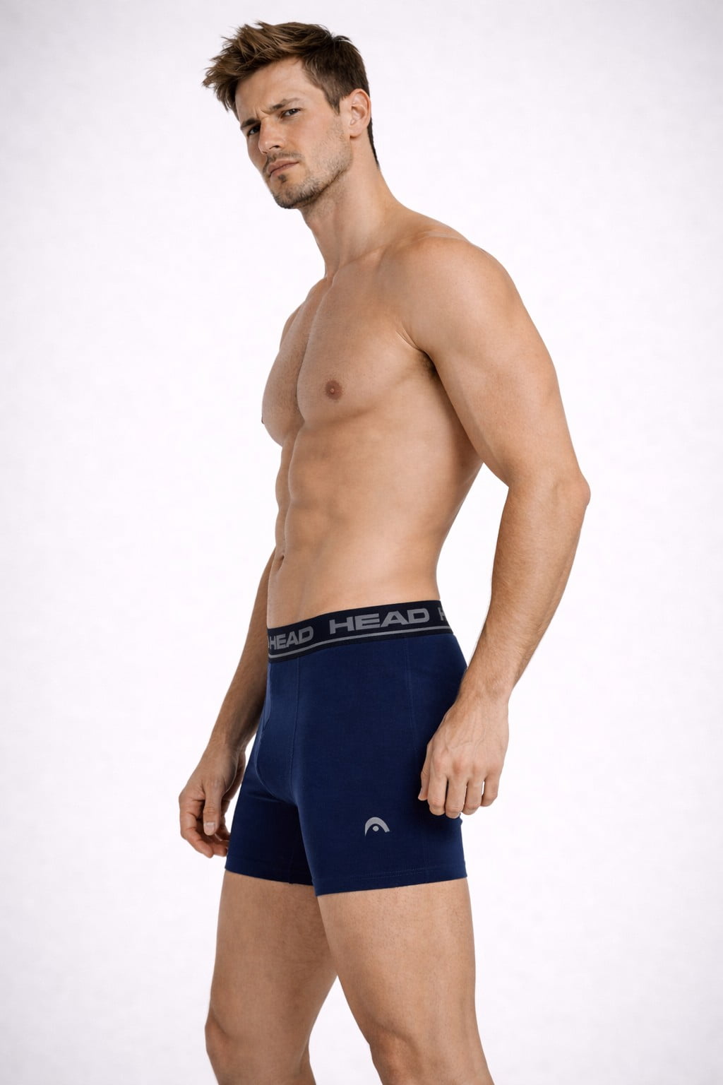 Men’s HEAD Performance Underwear Boxer Briefs with Fly, 4-Pack (Sizes S–XL)
