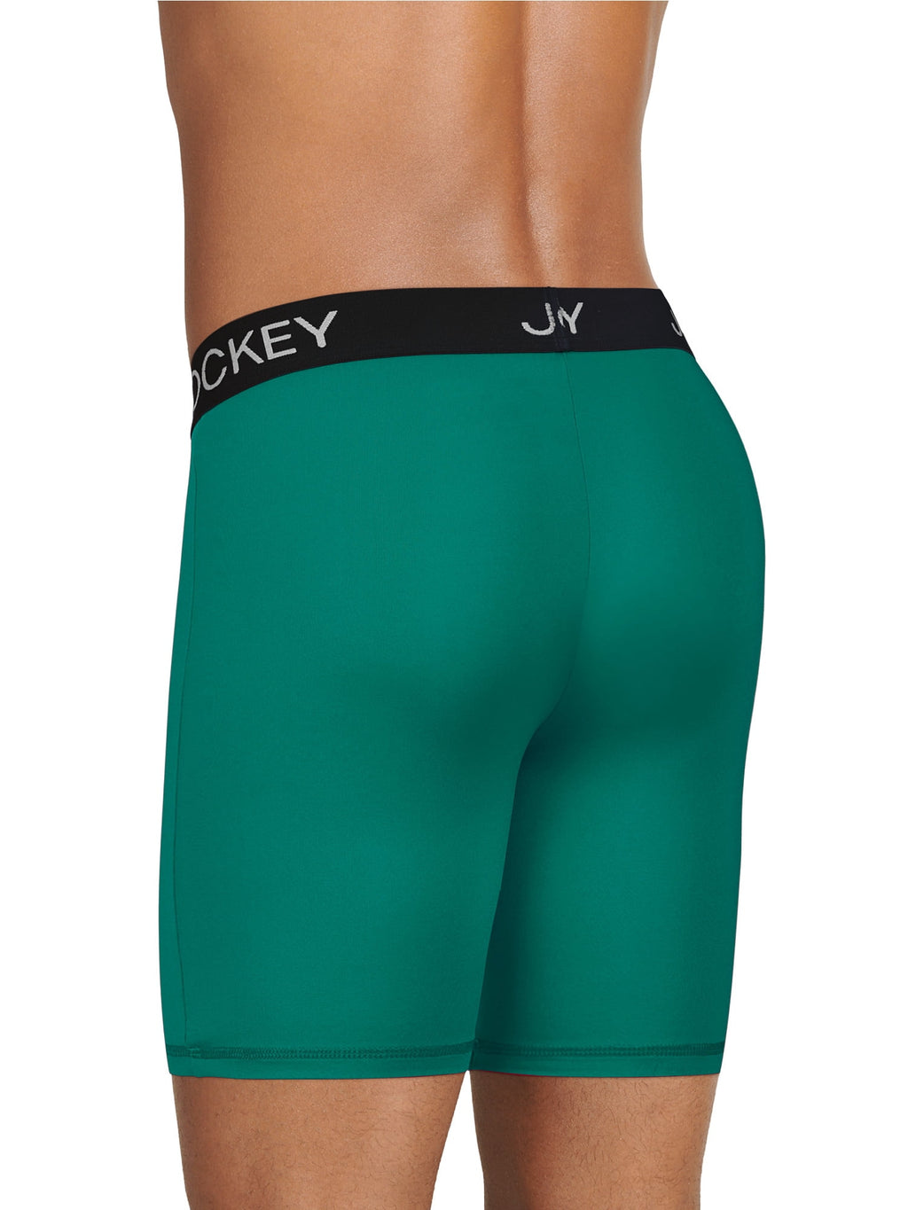 Jockey Generation Men's Microfiber Stretch Long Leg Boxer Briefs 3pk