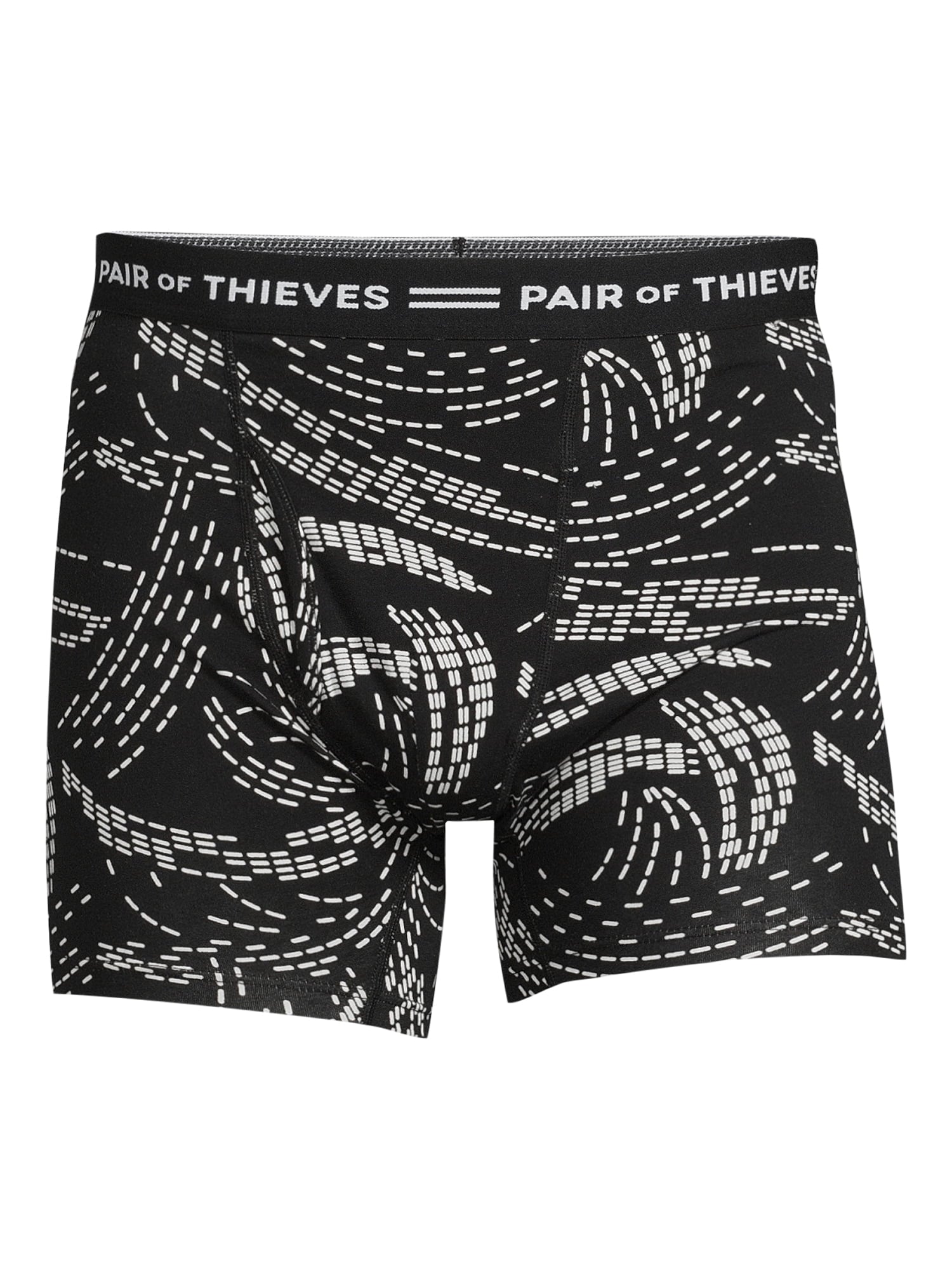 Pair of Thieves Men's 4-Way Cotton Stretch Boxer Briefs, 3-Pack