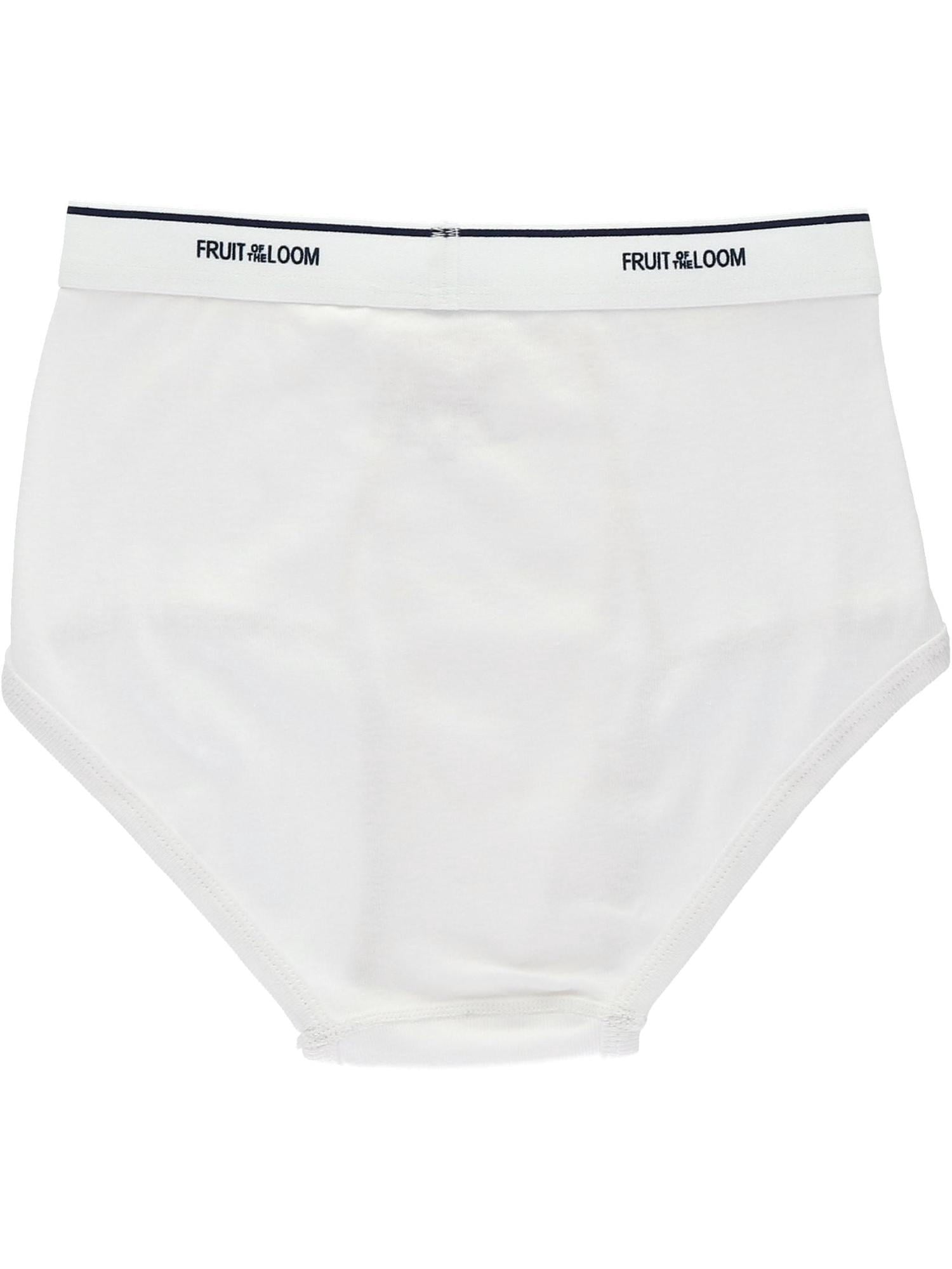 Fruit of the Loom White Briefs (3 Pack) (Men)
