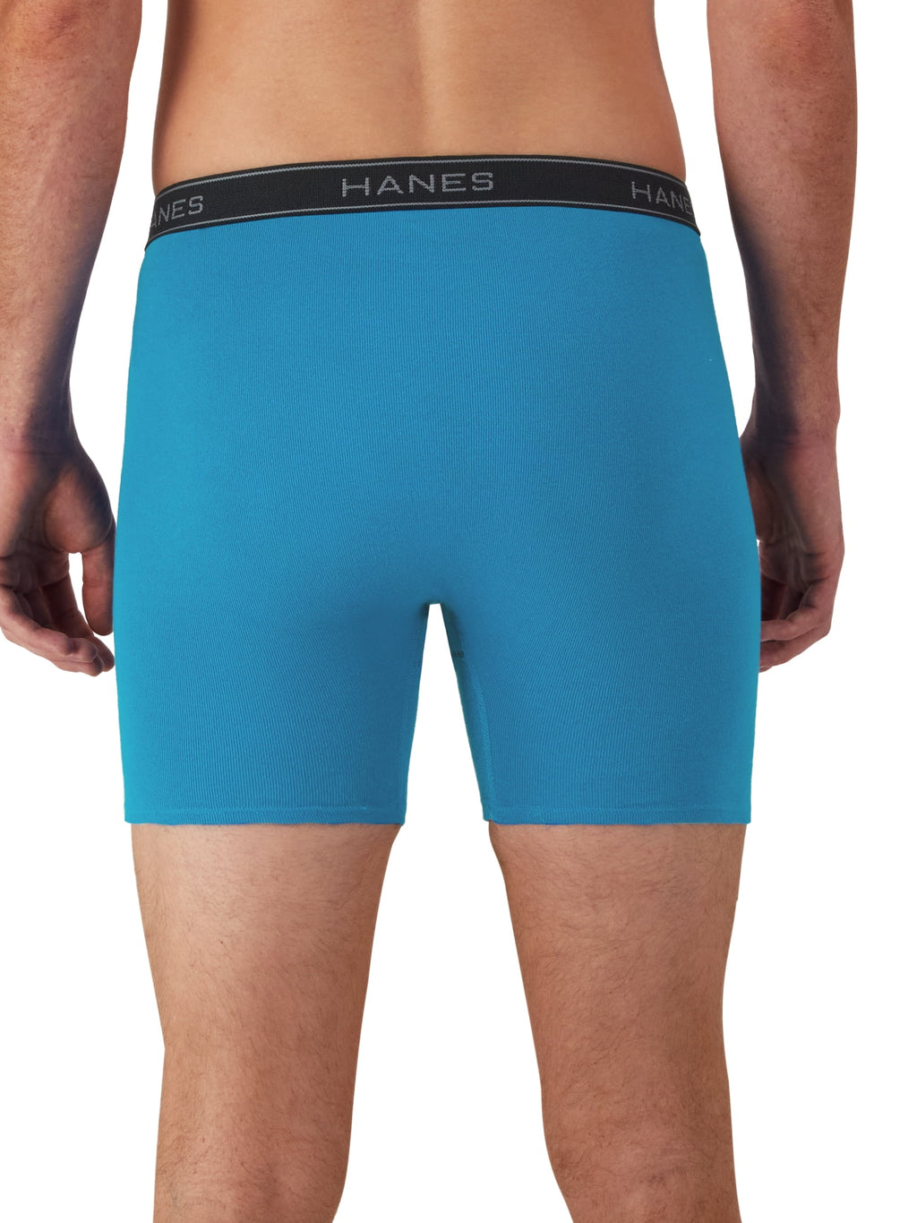 Underwear Boxer Briefs Pack, Cool & Breathable Cotton Underwear for Men, No-Ride-Up, Moisture Wicking, 6 Pack