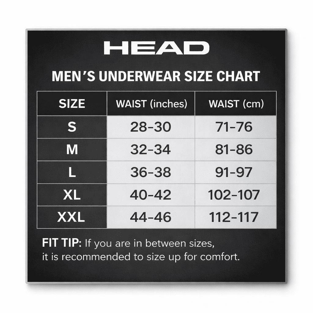 Men’s HEAD Performance Underwear Boxer Briefs in Hi-Viz Colors, 6-Pack (Sizes S–XL)