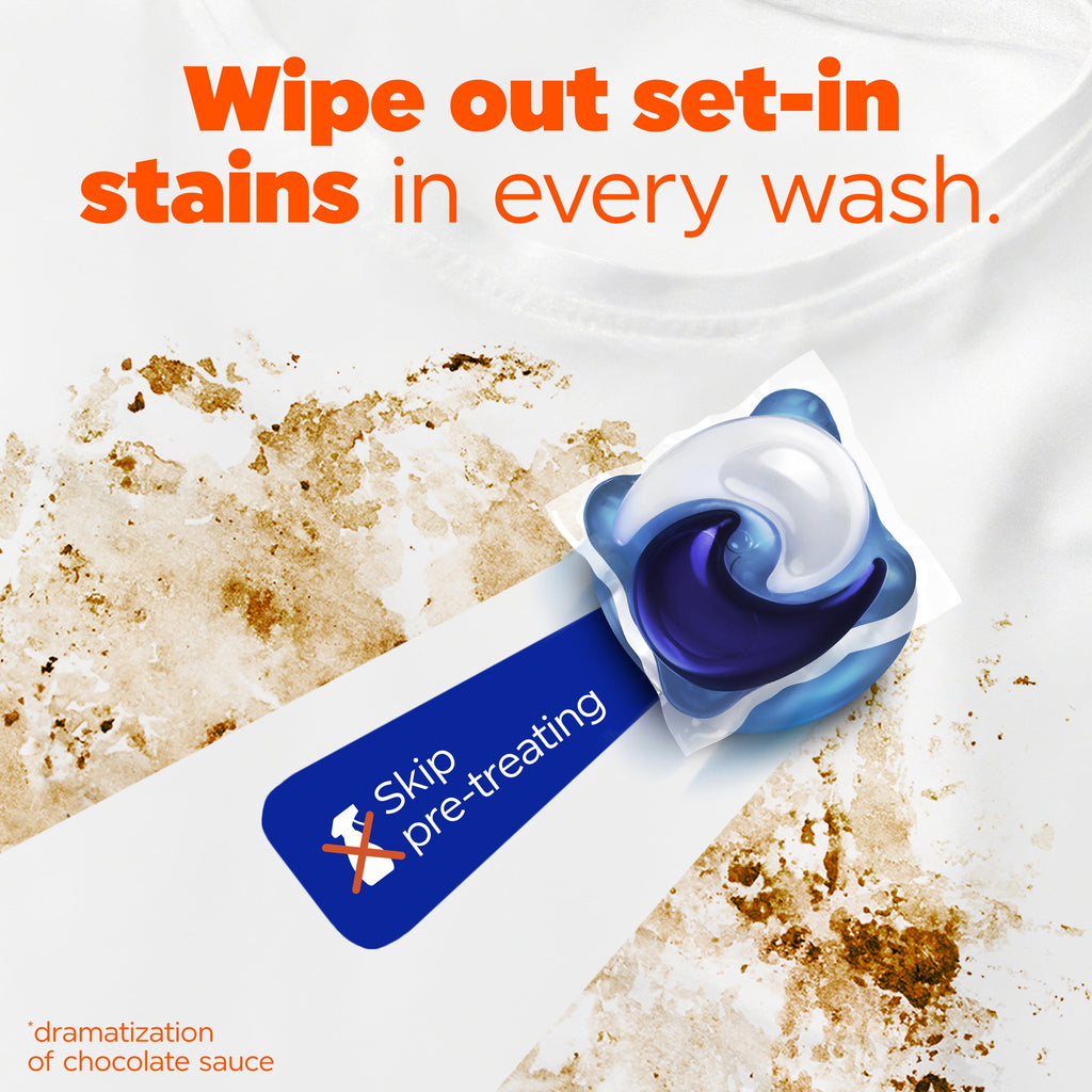 Tide Oxi Boost Power PODS with Stain Remover and Oxi Power Laundry Detergent Pacs, 18 Count