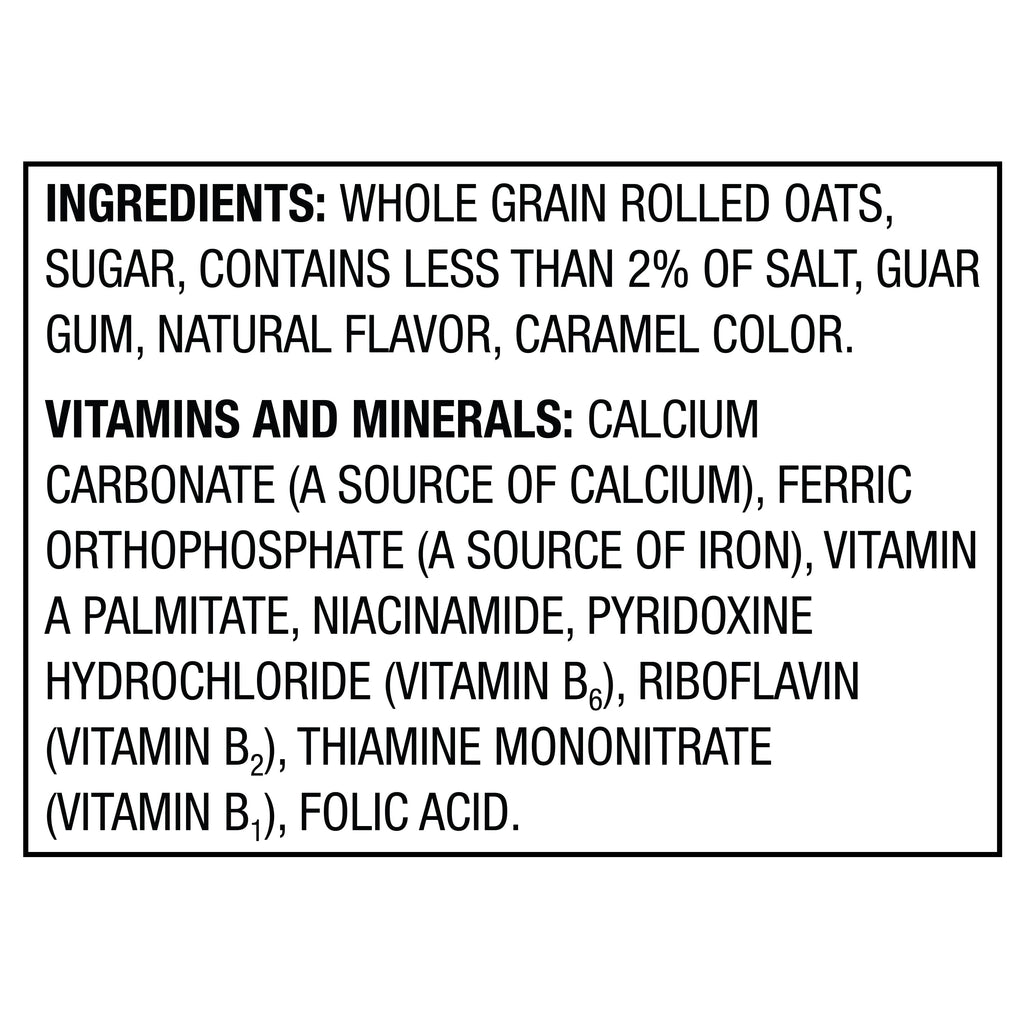 Great Value Maple & Brown Sugar Instant Oatmeal, 1.51 oz, 20 Count