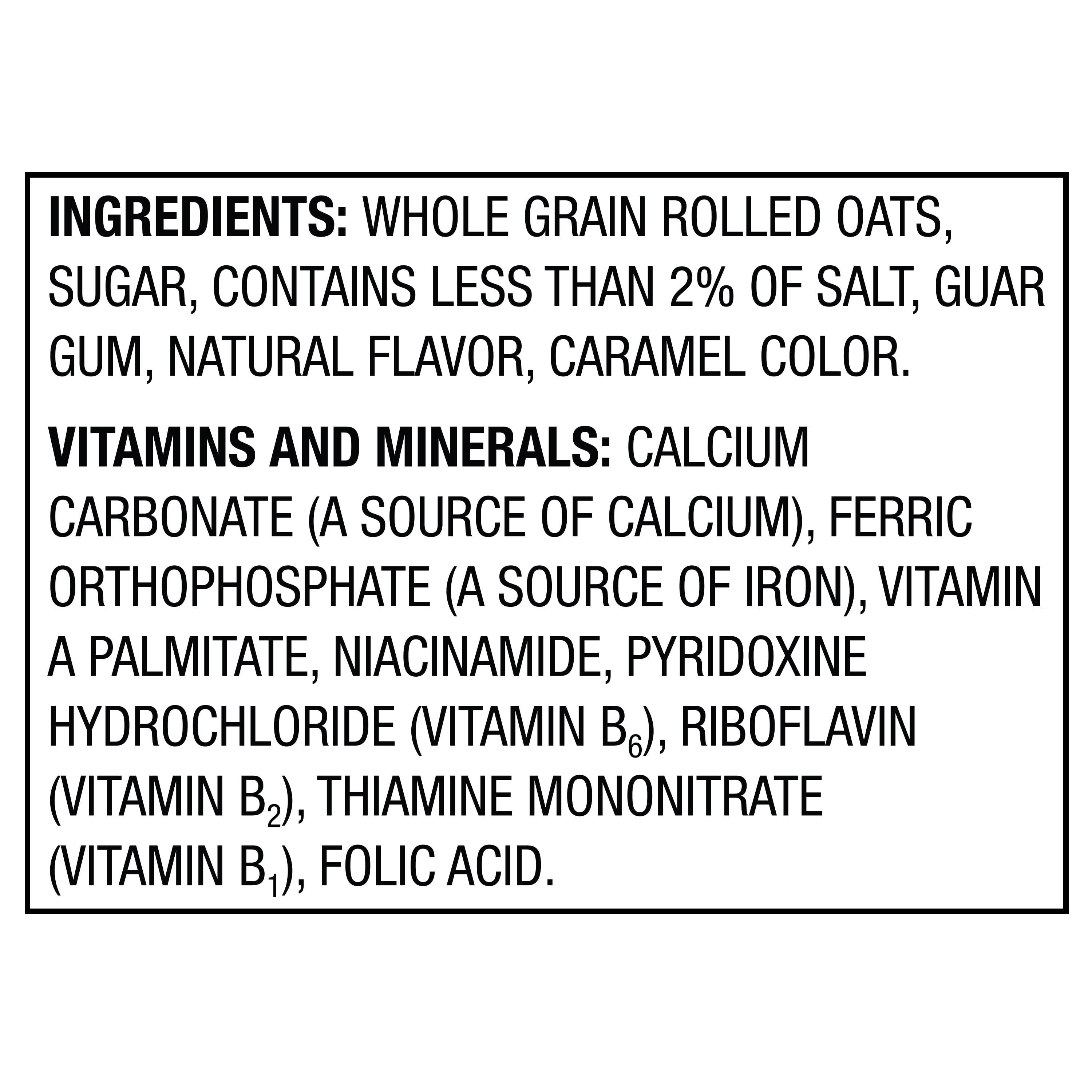 Great Value Maple & Brown Sugar Instant Oatmeal, 1.51 oz, 20 Count
