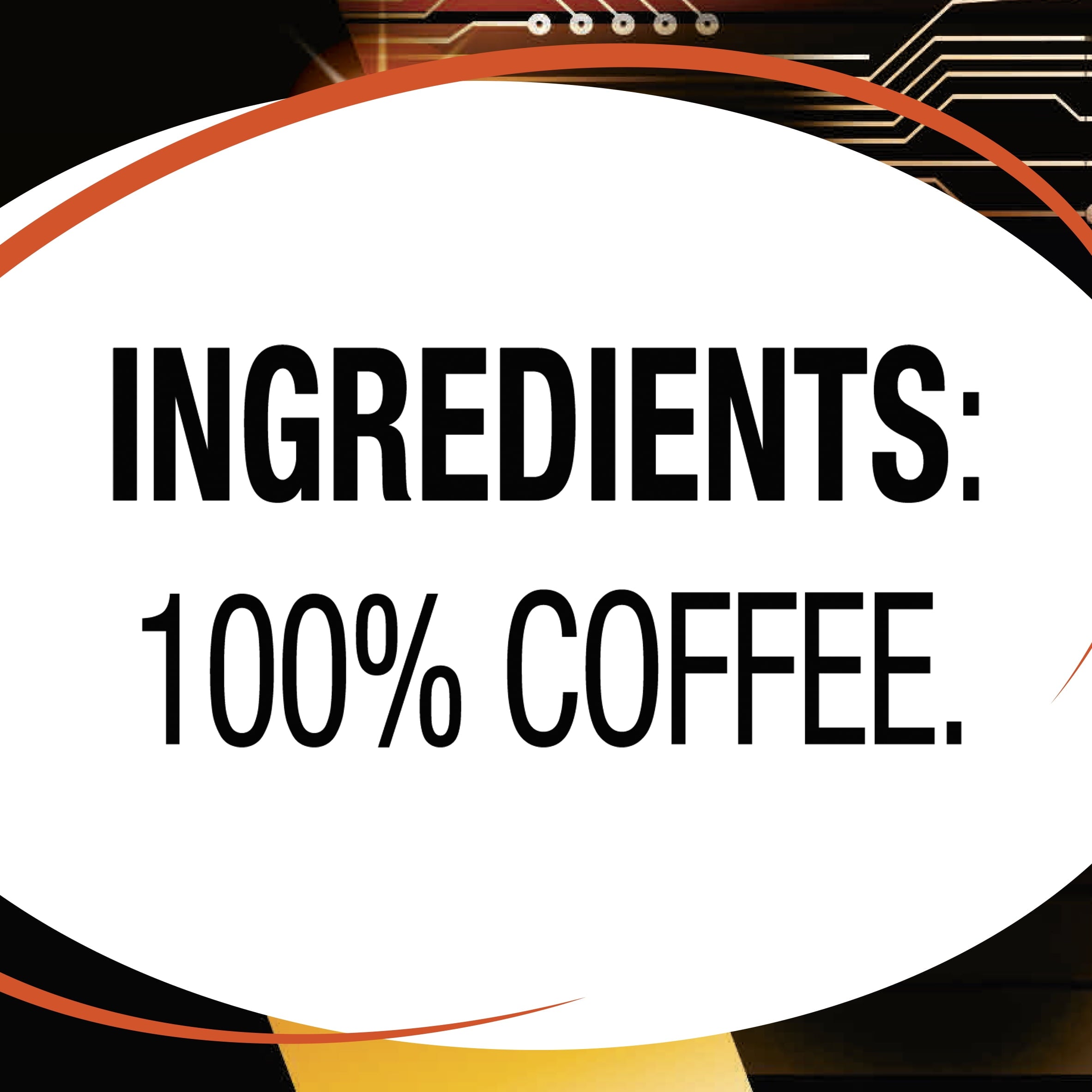 (6 pack) Great Value Extra Caff Medium-Dark Roast Coffee Pods, 12 Ct