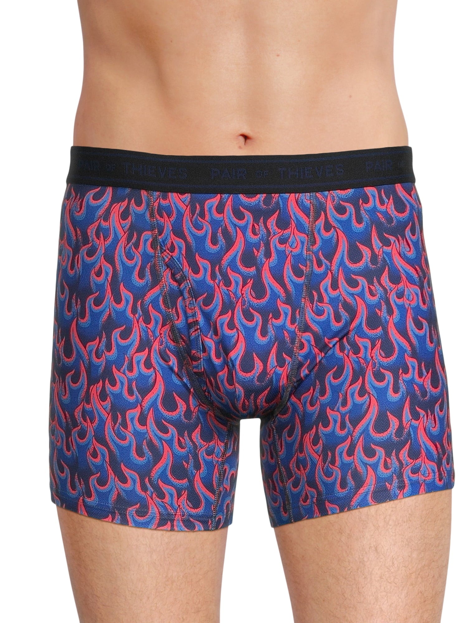 Pair of Thieves Men's 4-Way Stretch Performance Boxer Briefs, 3-Pack