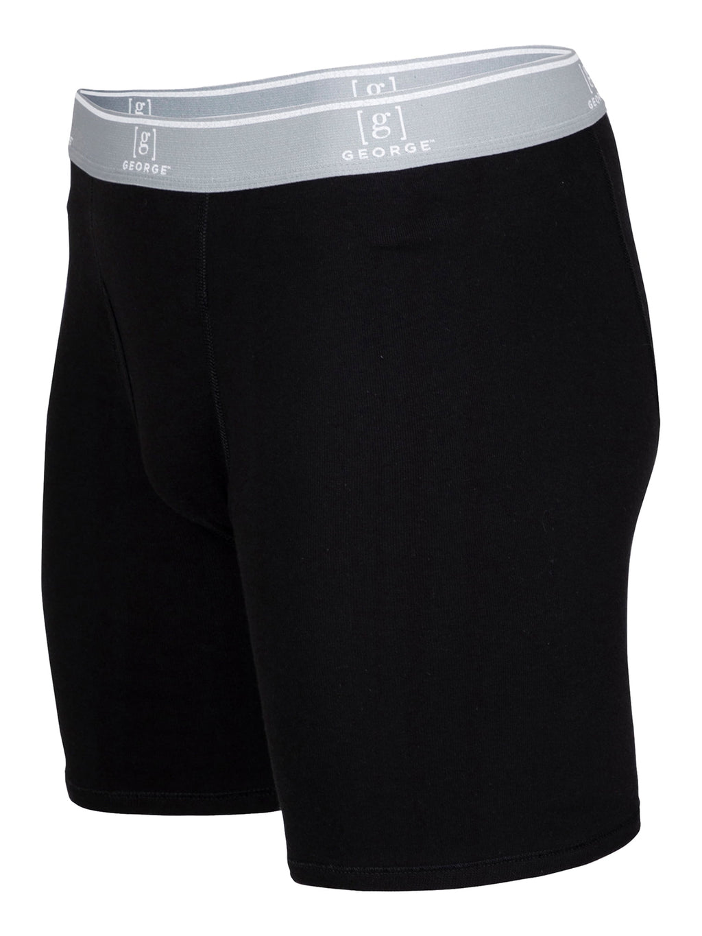George Men's Regular Leg Boxer Briefs, 6-Pack