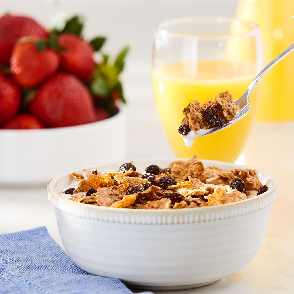 Great Value Crunchy Raisin Bran Breakfast Cereal, 18.2 oz