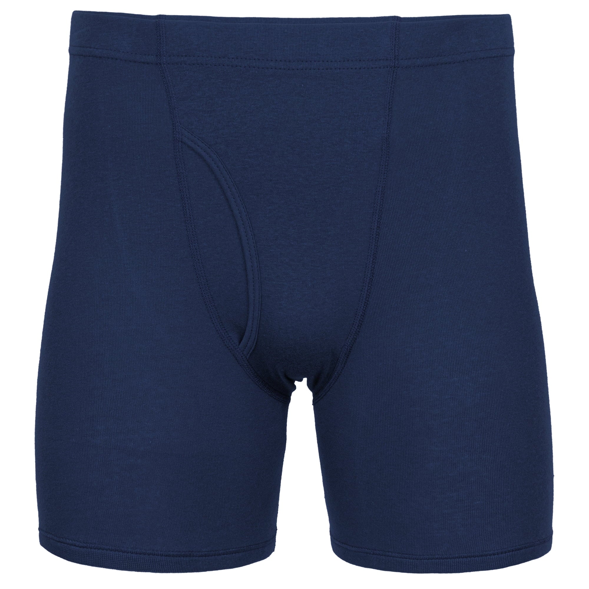 Gildan Adult Men's Boxer Briefs With Covered Waistband, 5-Pack, Sizes S-2XL, 6" Inseam