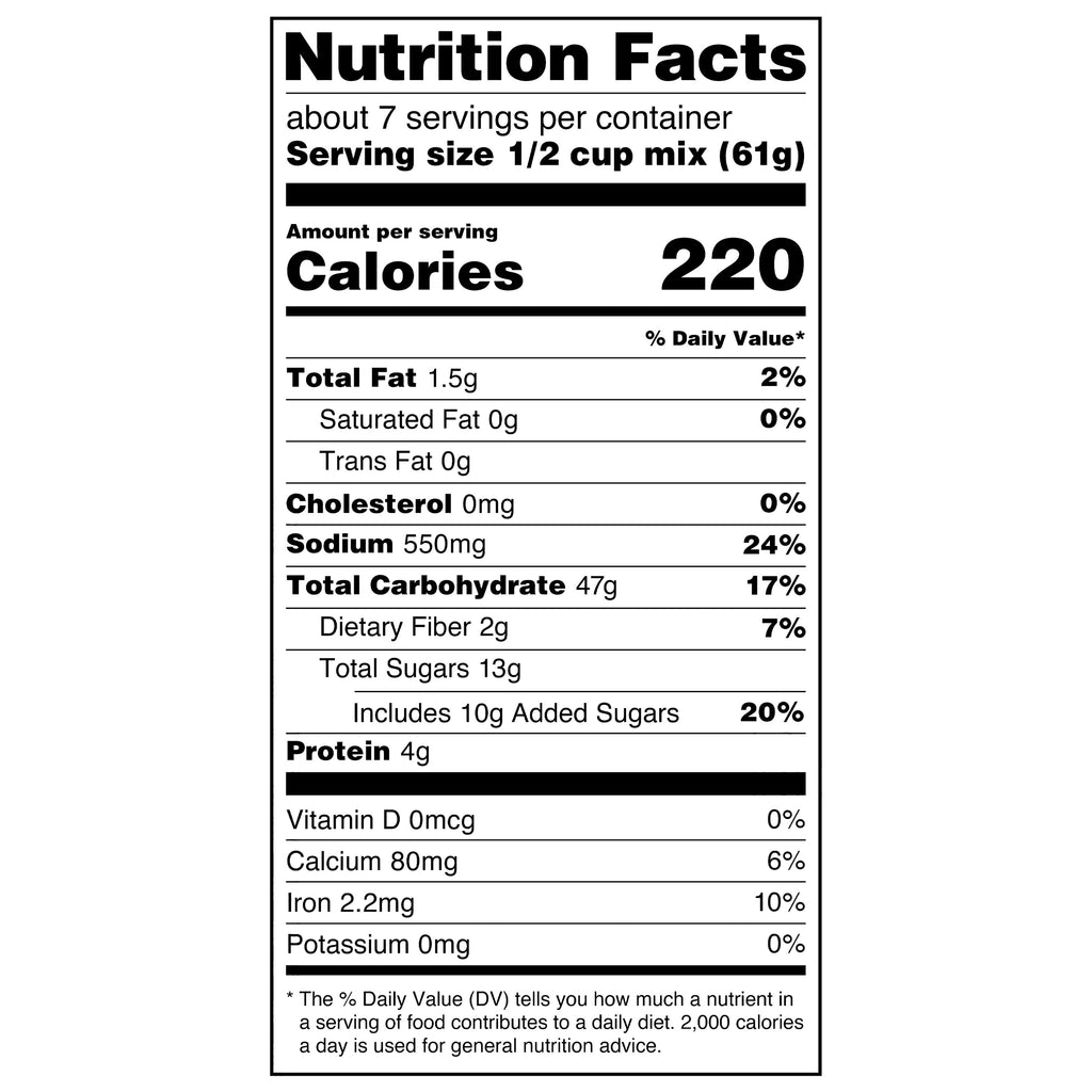 (4 pack) Great Value Apple Cinnamon Pancake & Waffle Mix, 16 oz Box