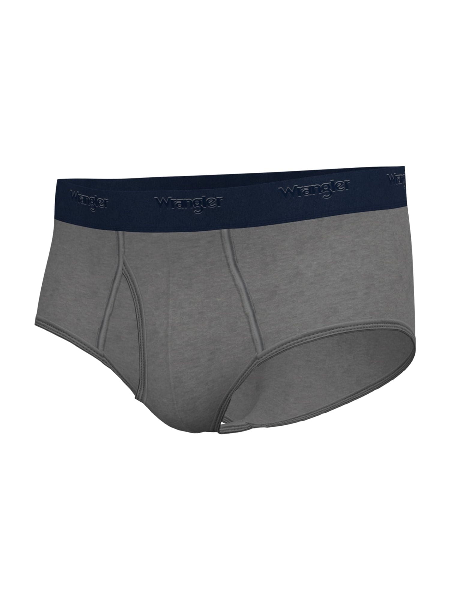 Wrangler Men's Modern Fit Cotton Stretch Brief Set, Briefs Underwear for Men, S, 6 Pack