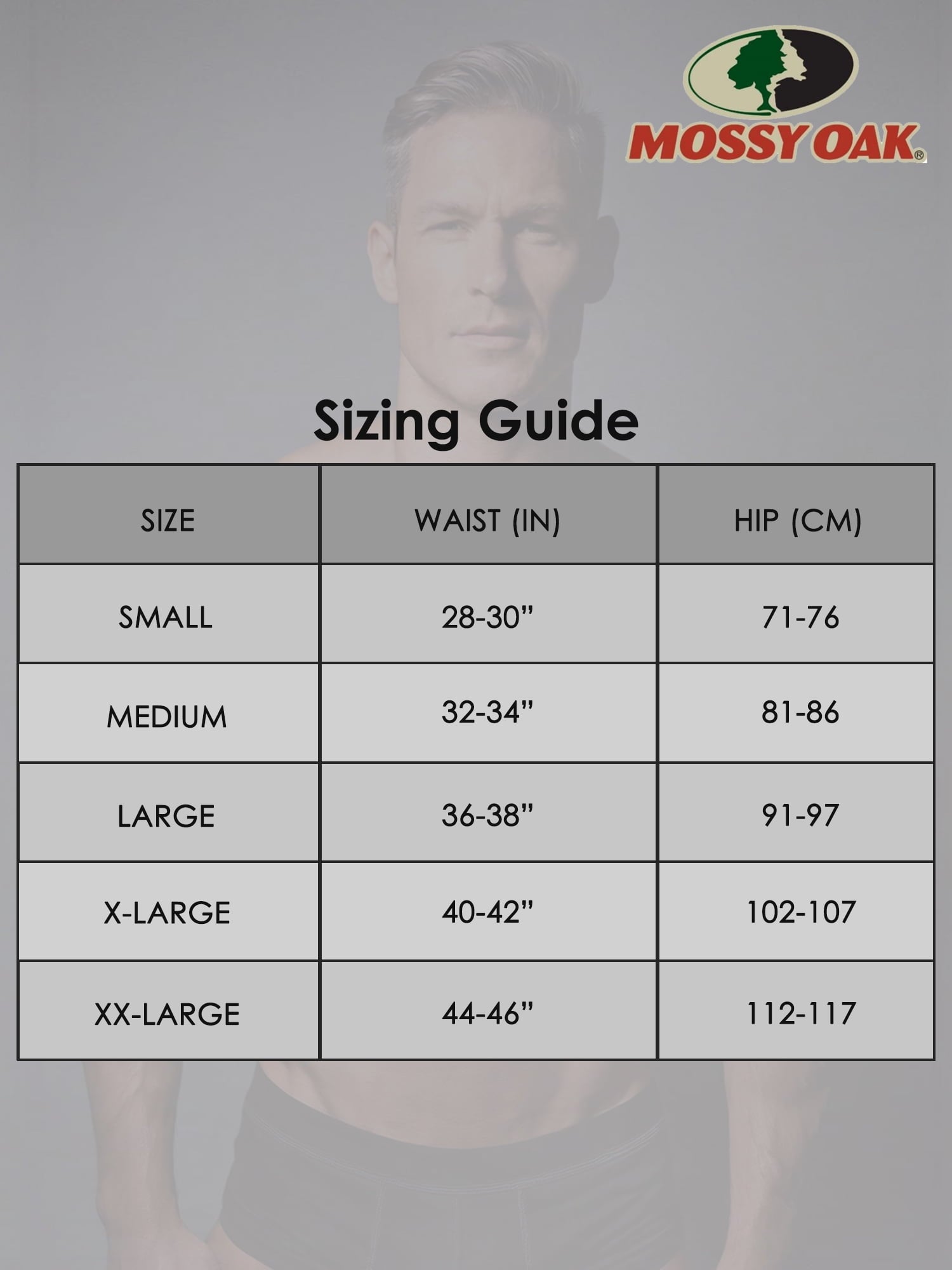 Mossy Oak Cotton Mens Briefs Breathable Underwear for Men, Multicolor 6-Pack