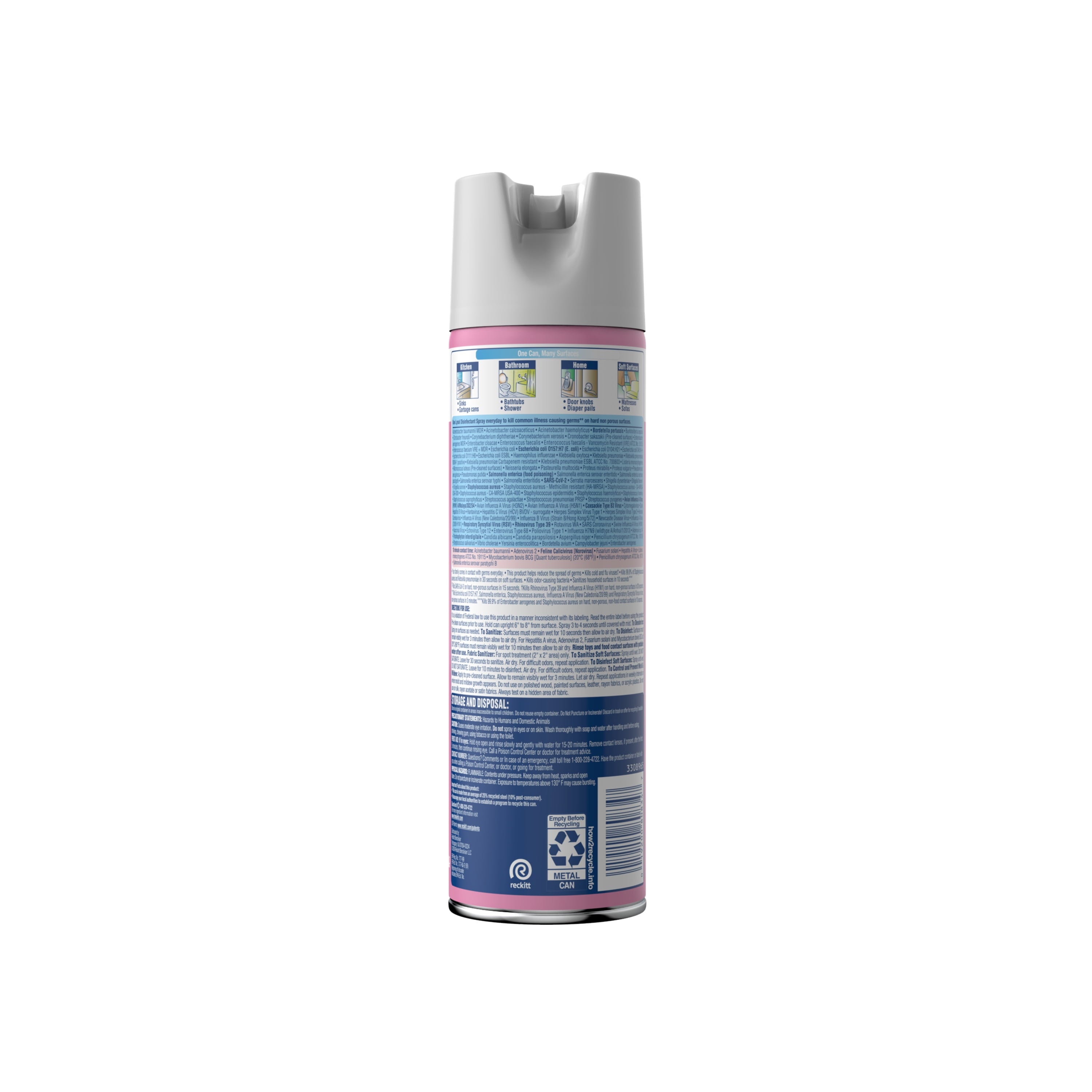 Lysol Disinfectant Spray, Sanitizing and Antibacterial Spray, Deodorizer, Early Morning Breeze, 19 oz