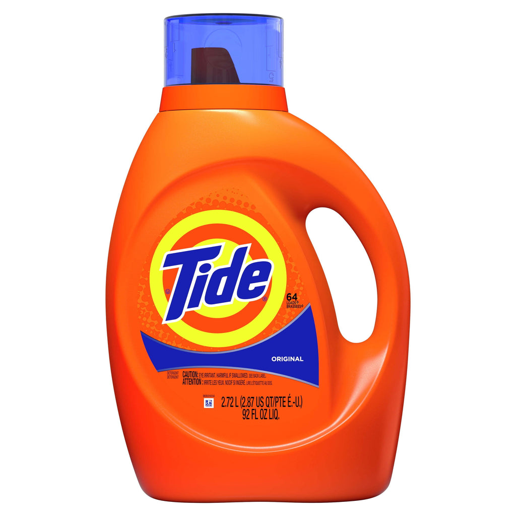 Tide Liquid Laundry Detergent, Original, 64 Loads 92 fl oz