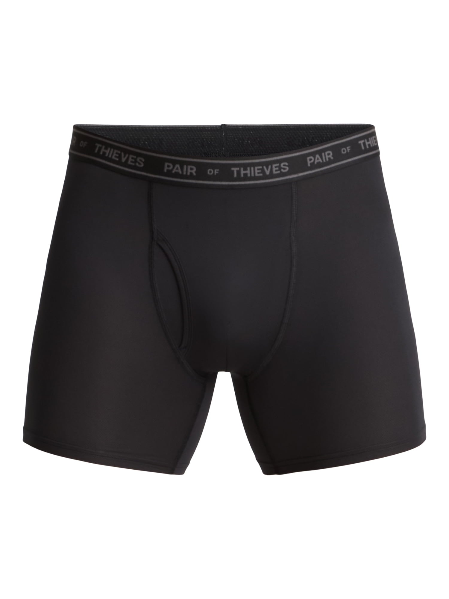 Pair of Thieves Men's 4-Way Stretch Performance Boxer Briefs, 3-Pack