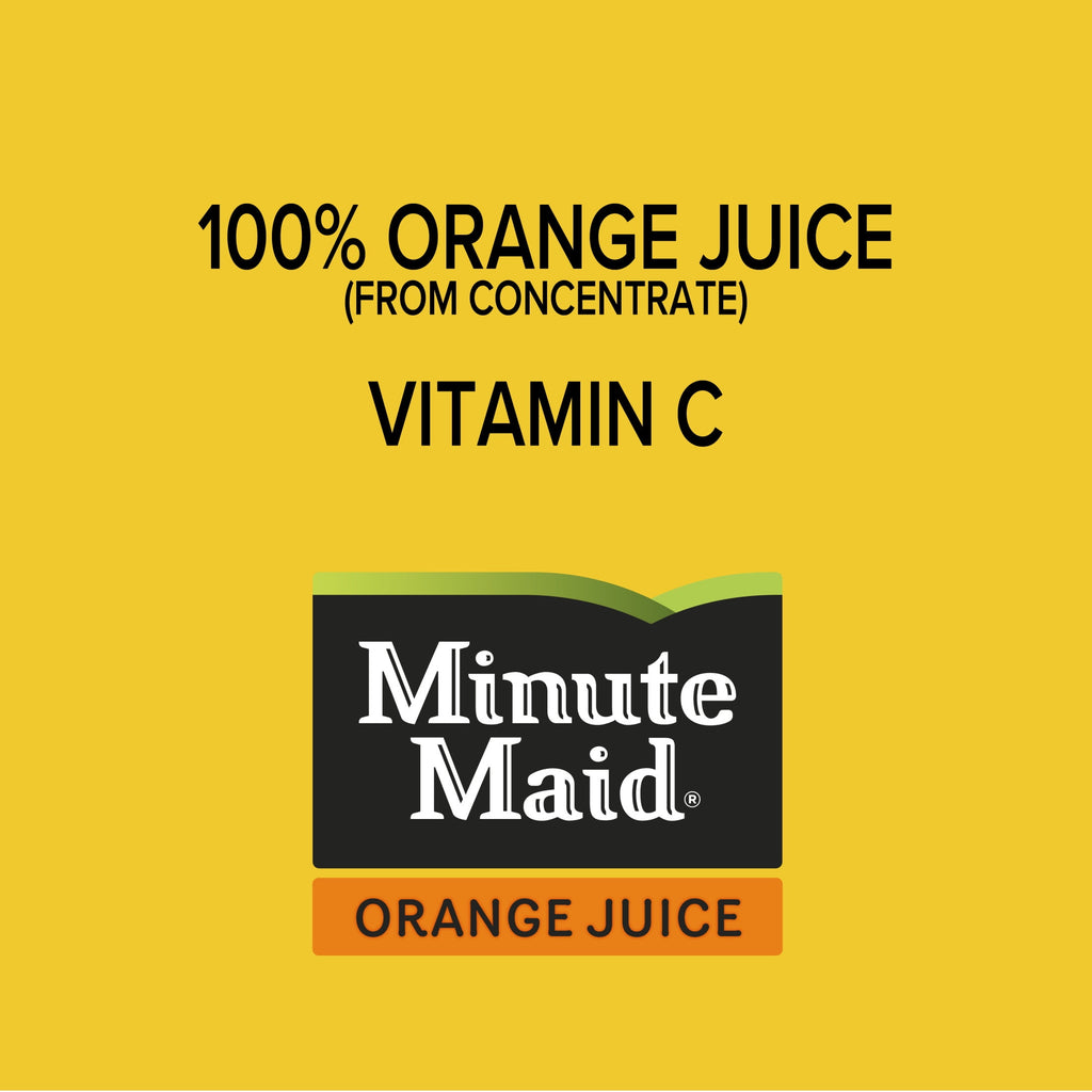 Minute Maid Orange Juice Bottles, 10 fl oz, 6 Pack