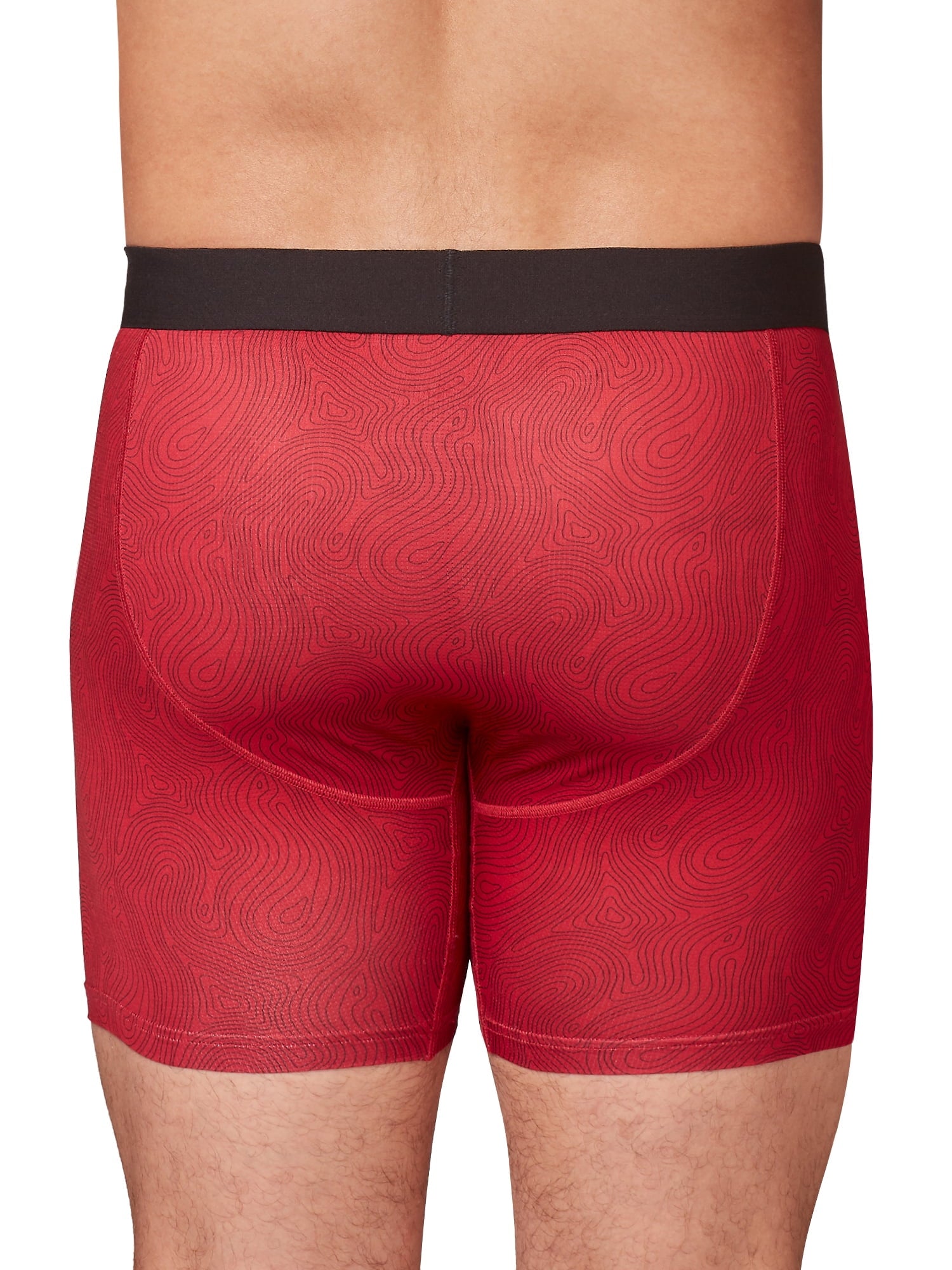 Athletic Works Men's Ultra Lite Mesh Boxer Brief, 6-Pack, Sizes S-3XL