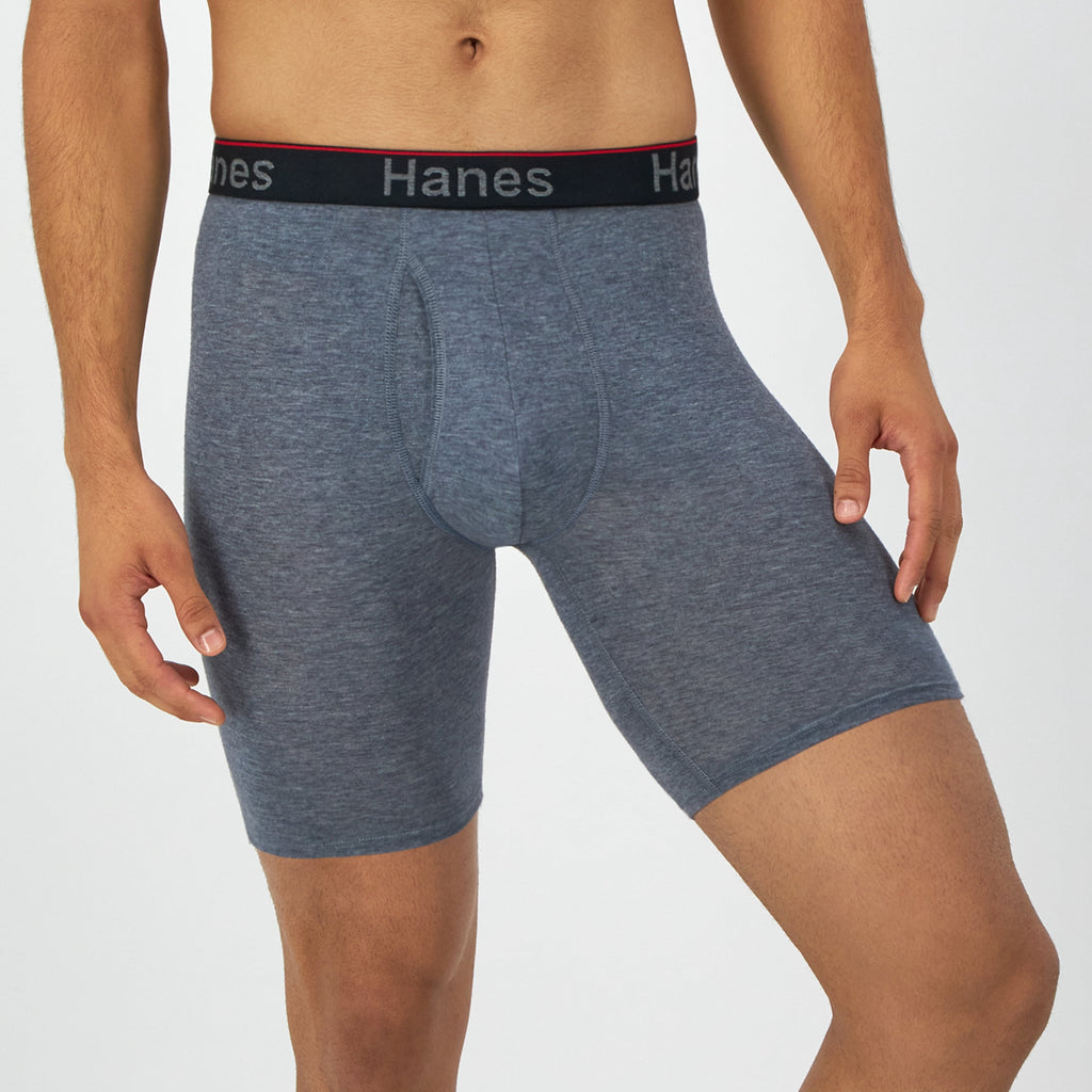Hanes Men's Comfort Flex Fit Total Support Pouch Boxer Briefs, 3 Pack