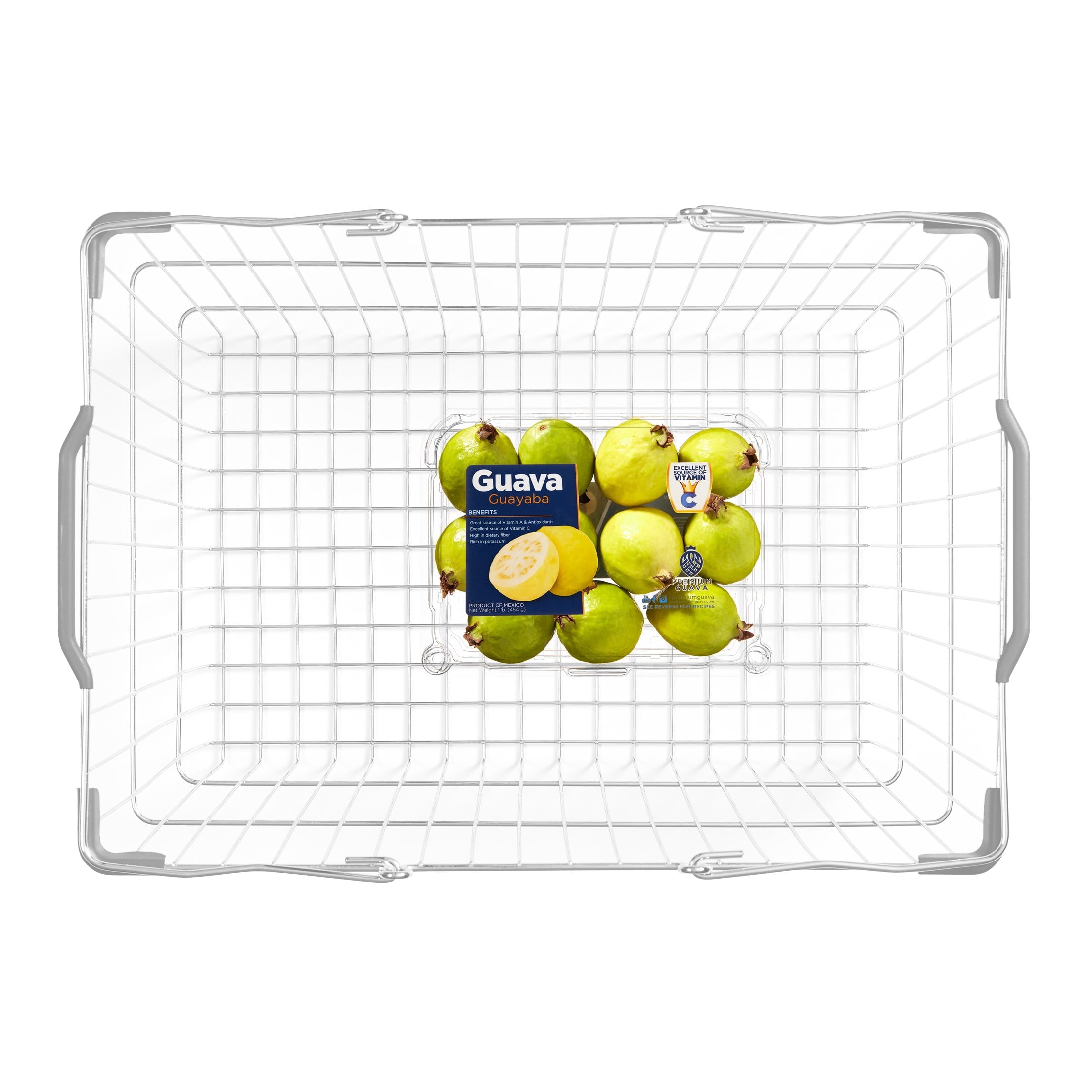 Fresh Guava, 1 lb, Clamshell