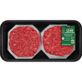 93% Lean / 7% Fat Lean Ground Beef Patties, 4 Count, 1 lb Tray, Fresh, All Natural*