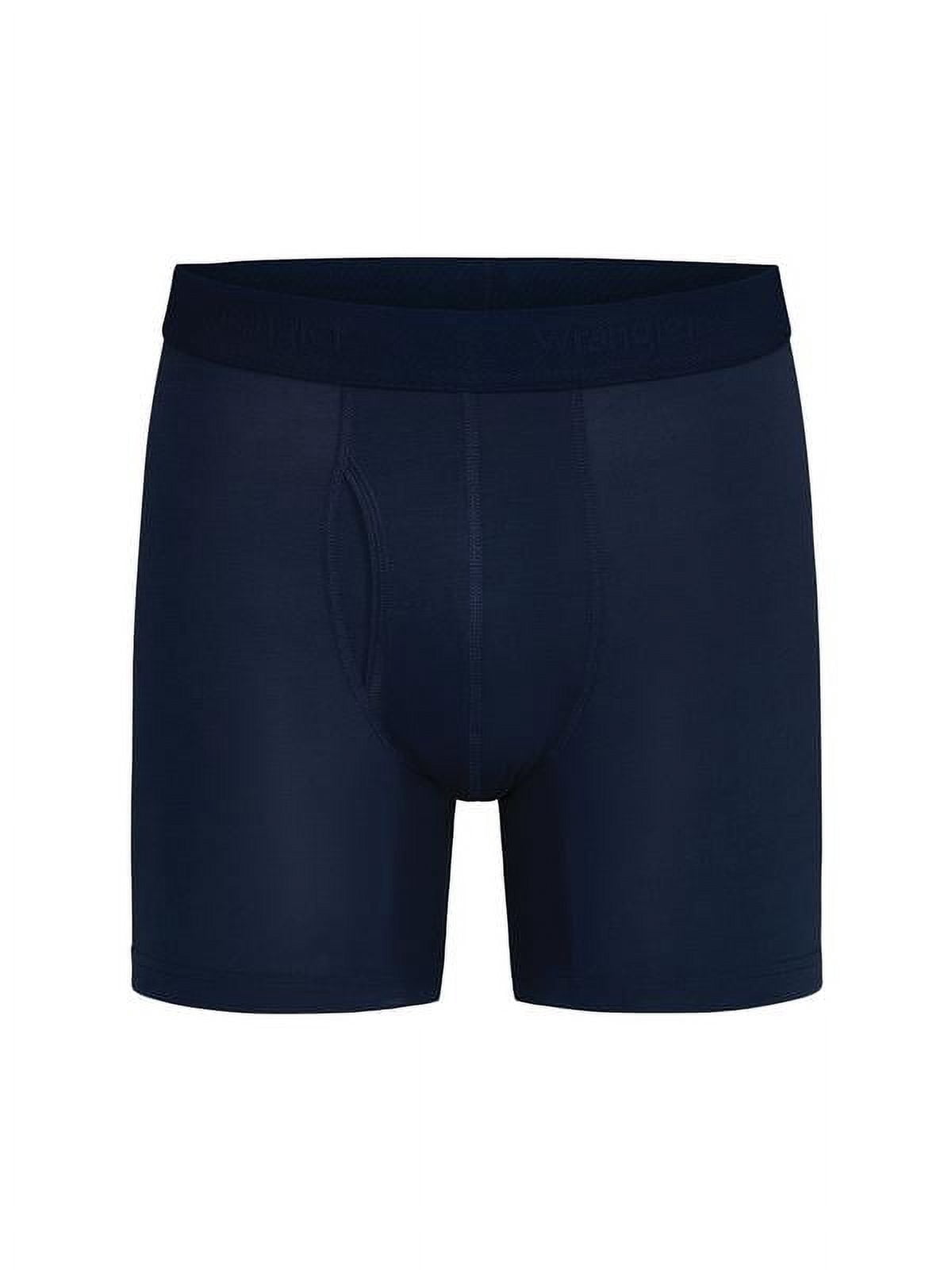 Wrangler Men's Active Stretch Boxer Brief Set, Underwear for Men, S, 6 Pack