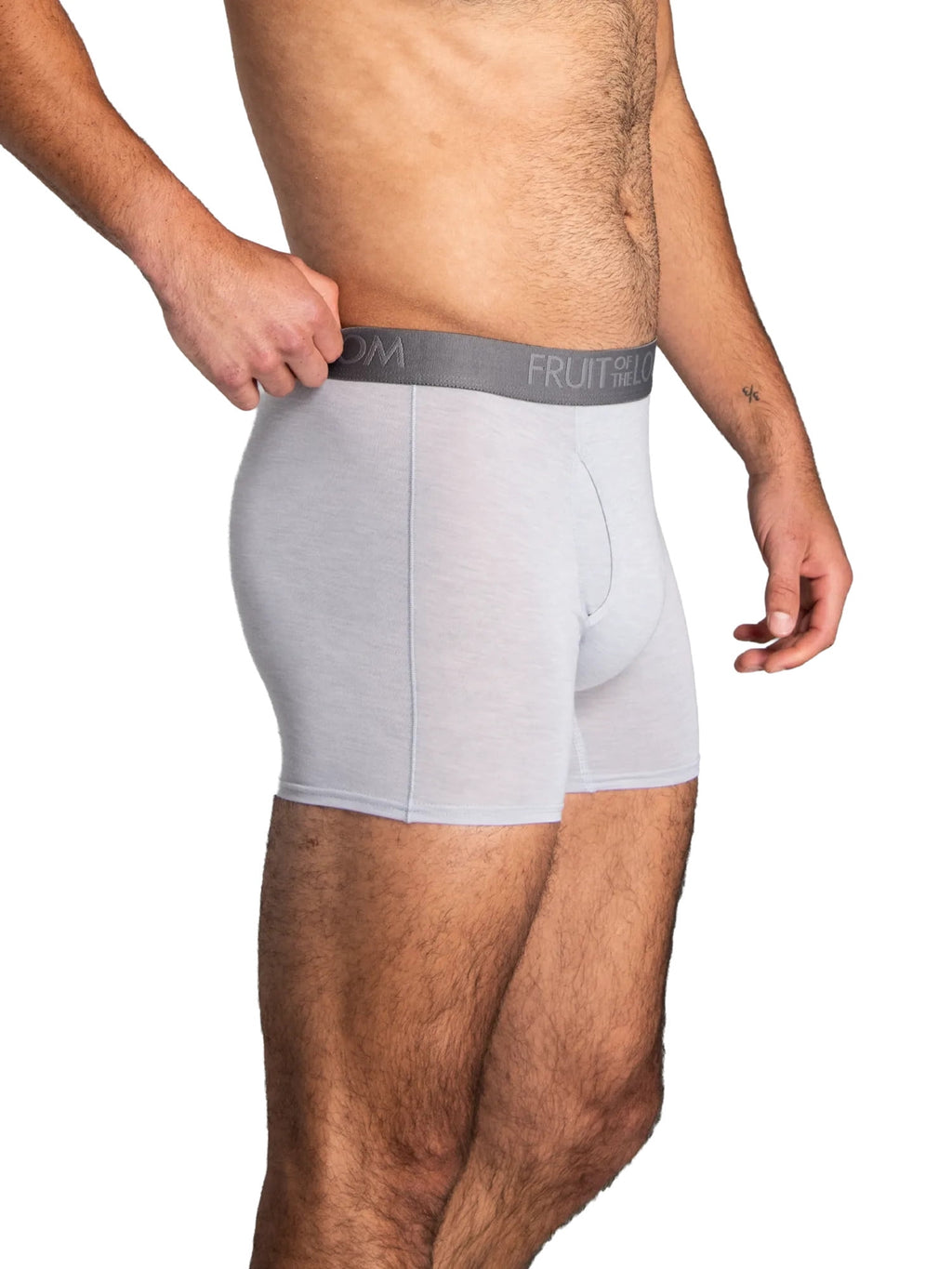 Fruit of the Loom Men's 360 Stretch Performance Cooling Channels Boxer Briefs, 6-Pack