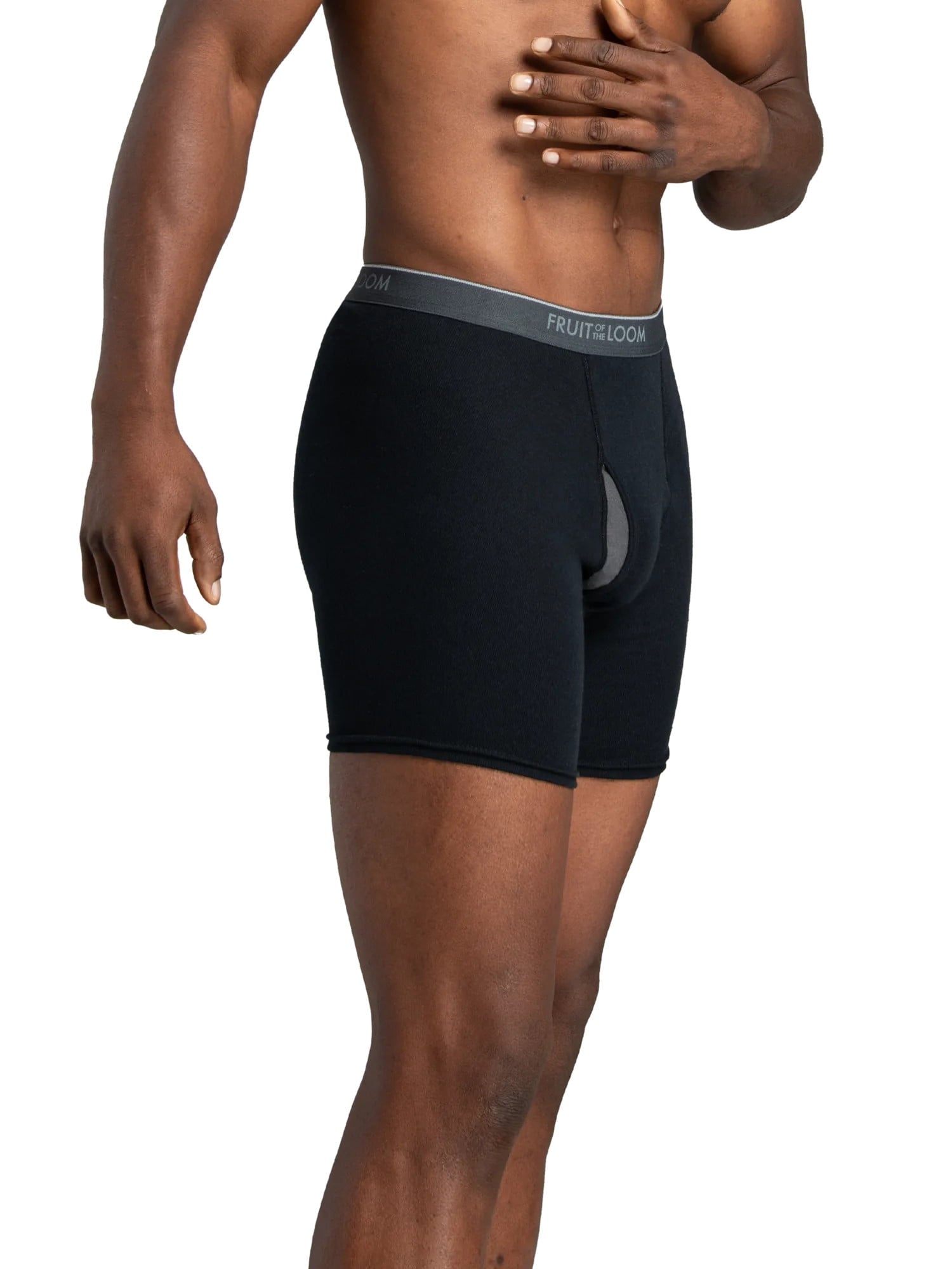 Fruit of the Loom Men's CoolZone Boxer Briefs, Moisture‑Wicking, Mesh Fly, No Ride Up, Multipacks, Sizes S-3XL
