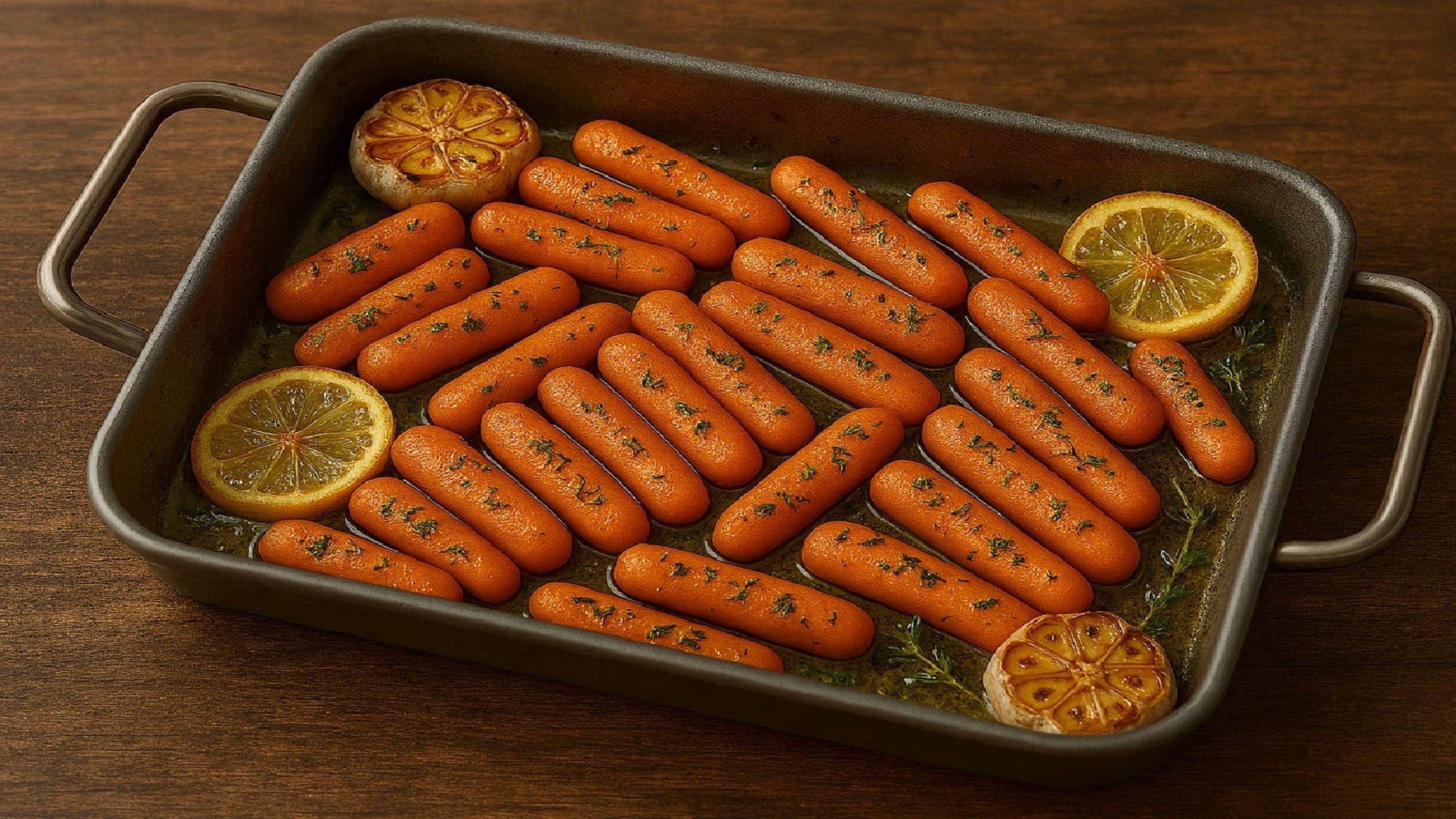Fresh Produce, Baby Peeled Carrots, 1lb Bag