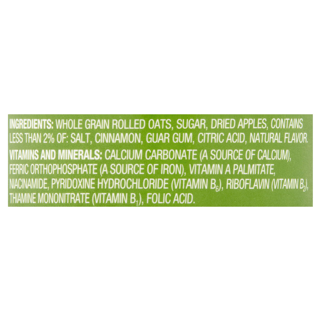 Great Value Apples and Cinnamon Instant Oatmeal Cup, 1.51 oz