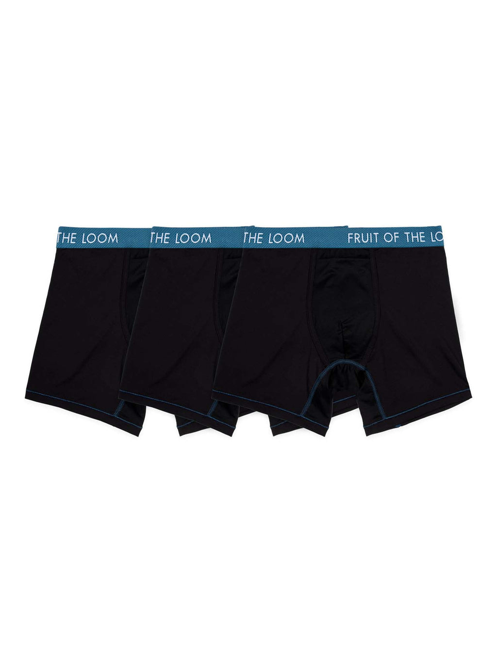 Fruit of the Loom Men's Getaway Collection Boxer Briefs, 3-Pack