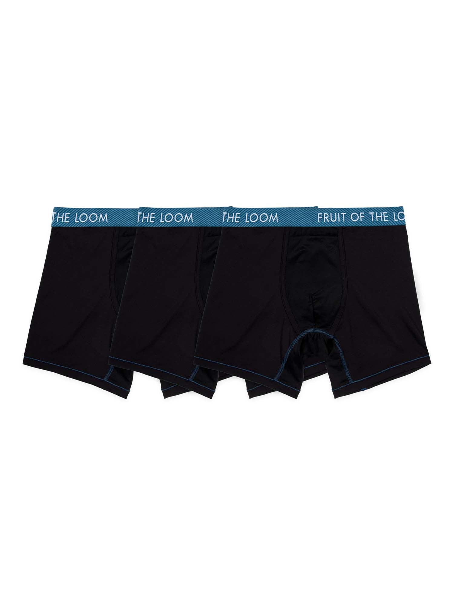 Fruit of the Loom Men's Getaway Collection Boxer Briefs, 3-Pack